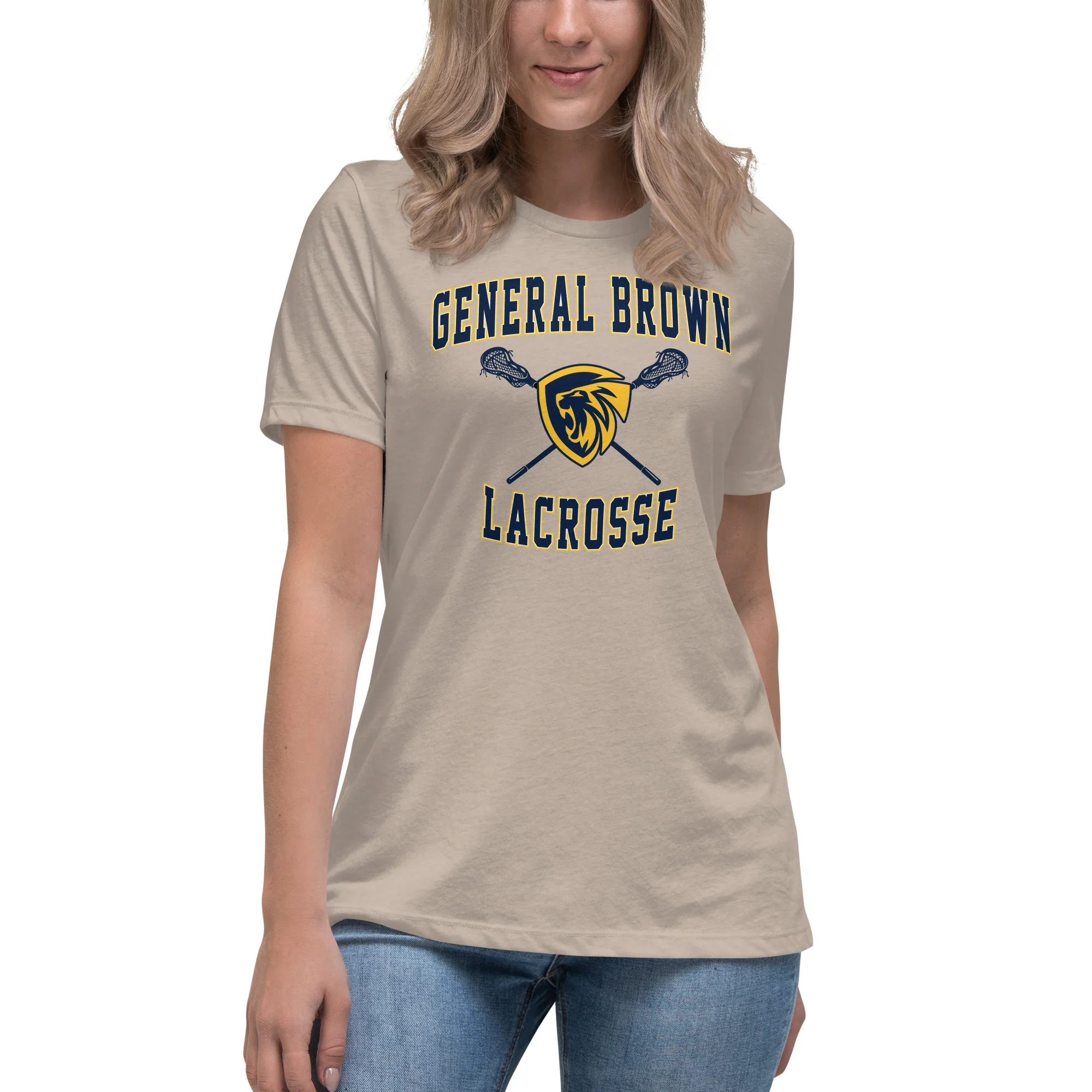 General Brown Women's Relaxed T-Shirt - Image 3