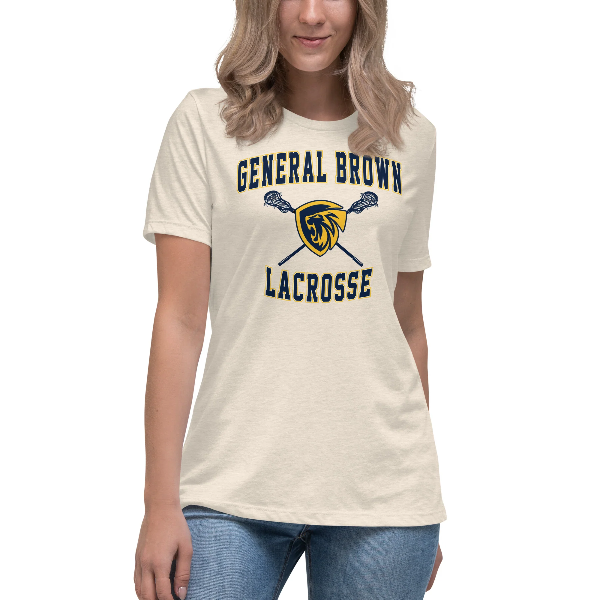 General Brown Women's Relaxed T-Shirt - Image 5
