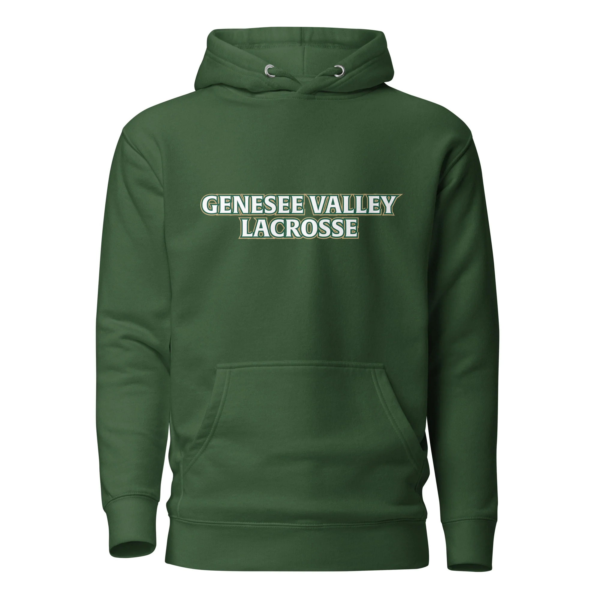 Genesee Valley Text Unisex Hoodie - Image 2