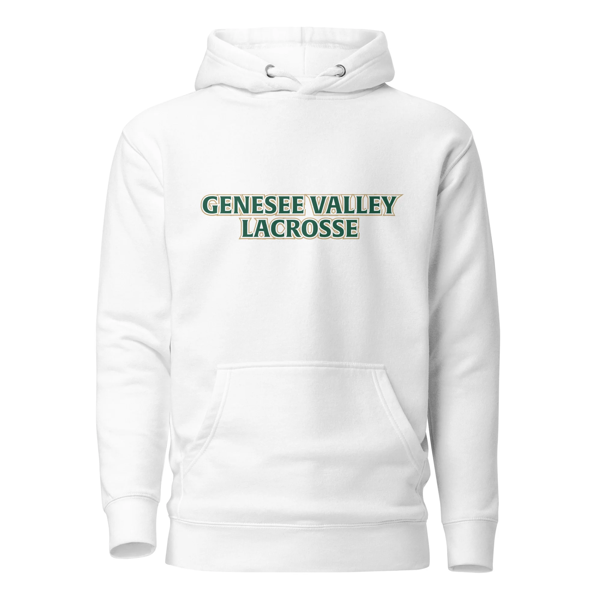 Genesee Valley Text Unisex Hoodie - Image 3
