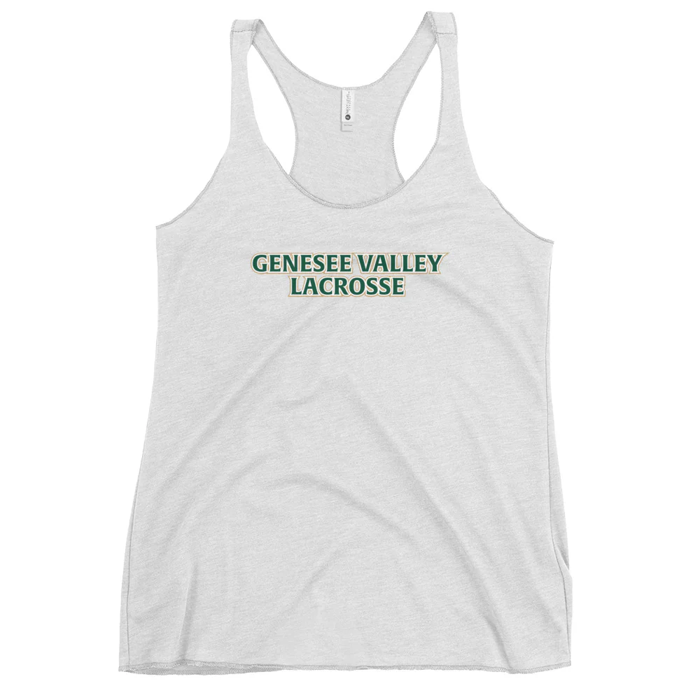 Genesee Valley Text Women's Racerback Tank - Image 3