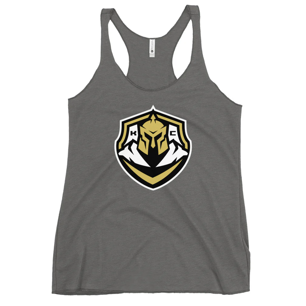 Gladiators Logo Women's Racerback Tank - Image 2