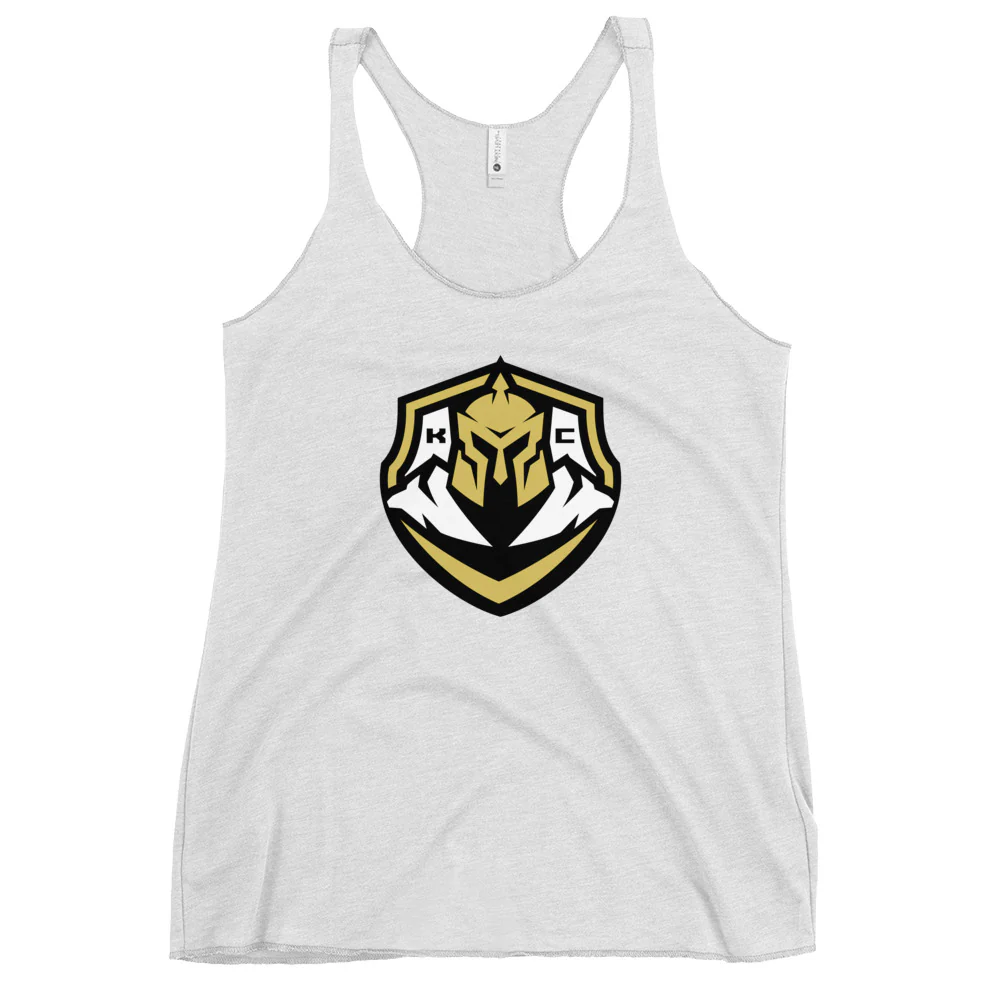 Gladiators Logo Women's Racerback Tank - Image 3