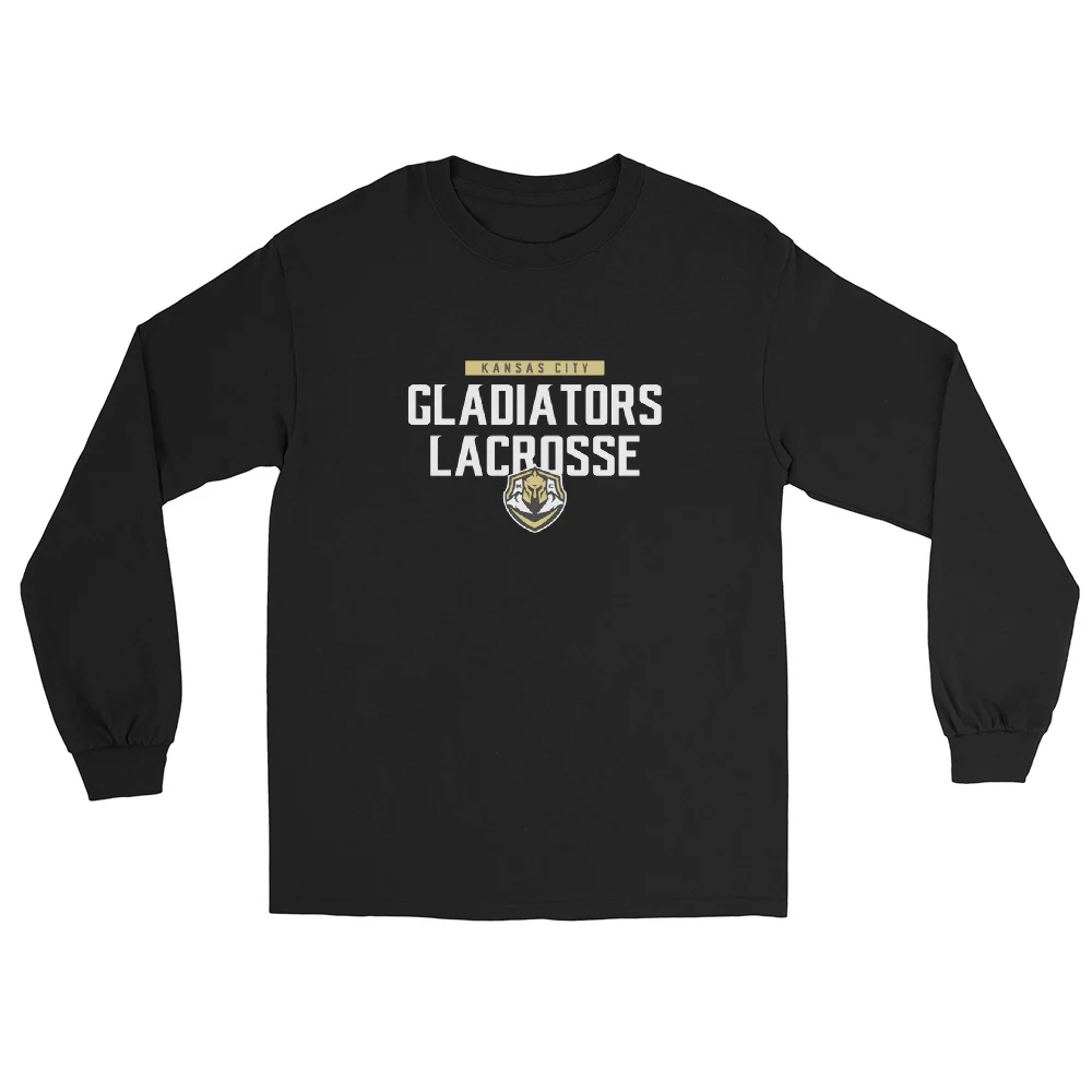 Gladiators Text Menās Long Sleeve Shirt