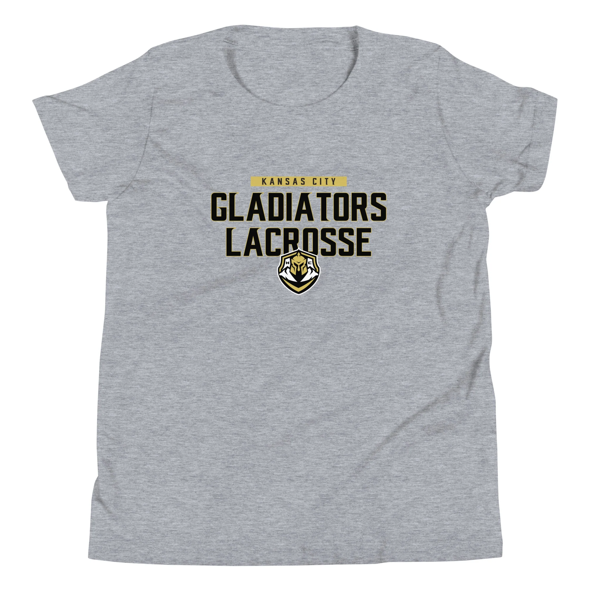 Gladiators Text Youth Short Sleeve T-Shirt - Image 3