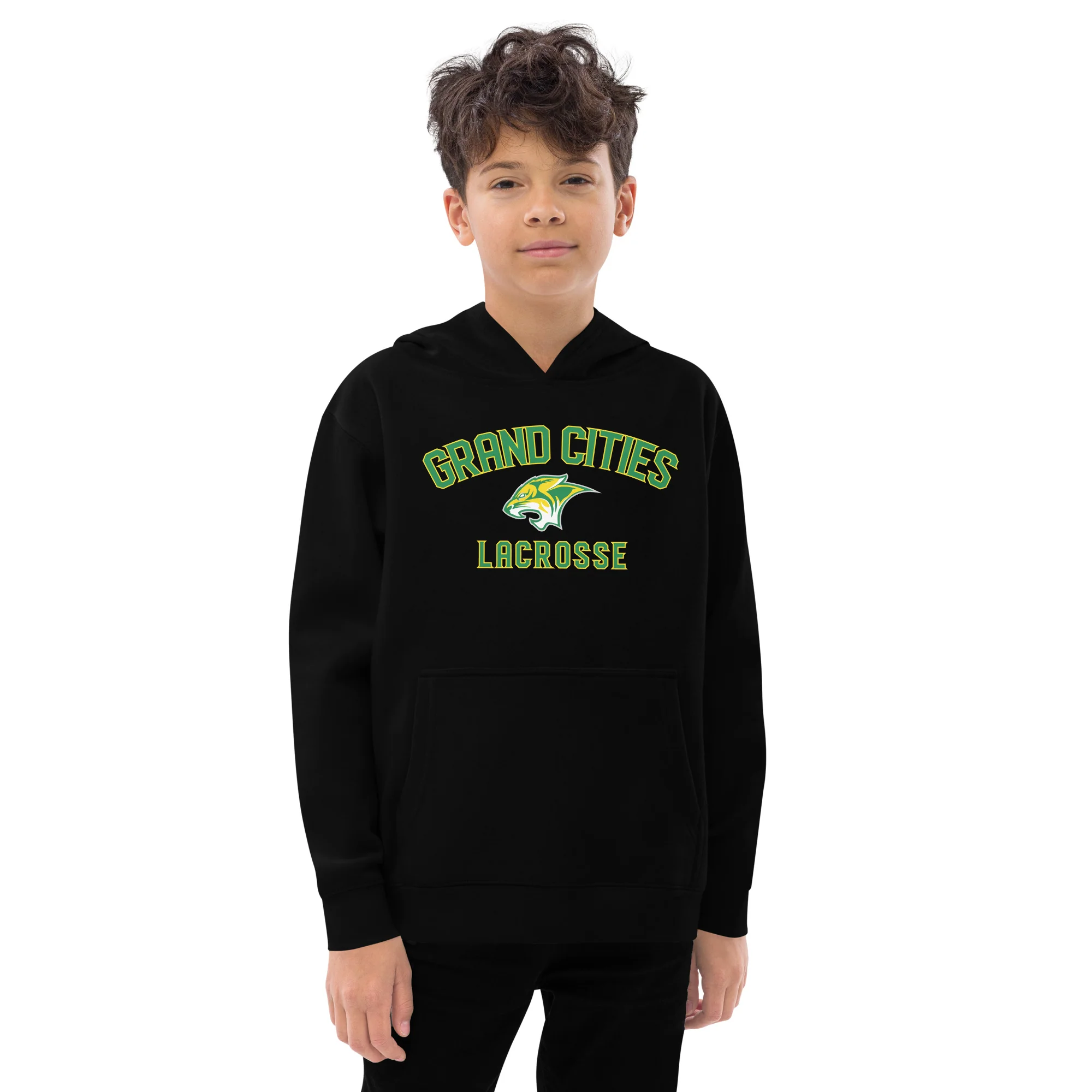 Grand Cities Youth Fleece Hoodie - Image 2