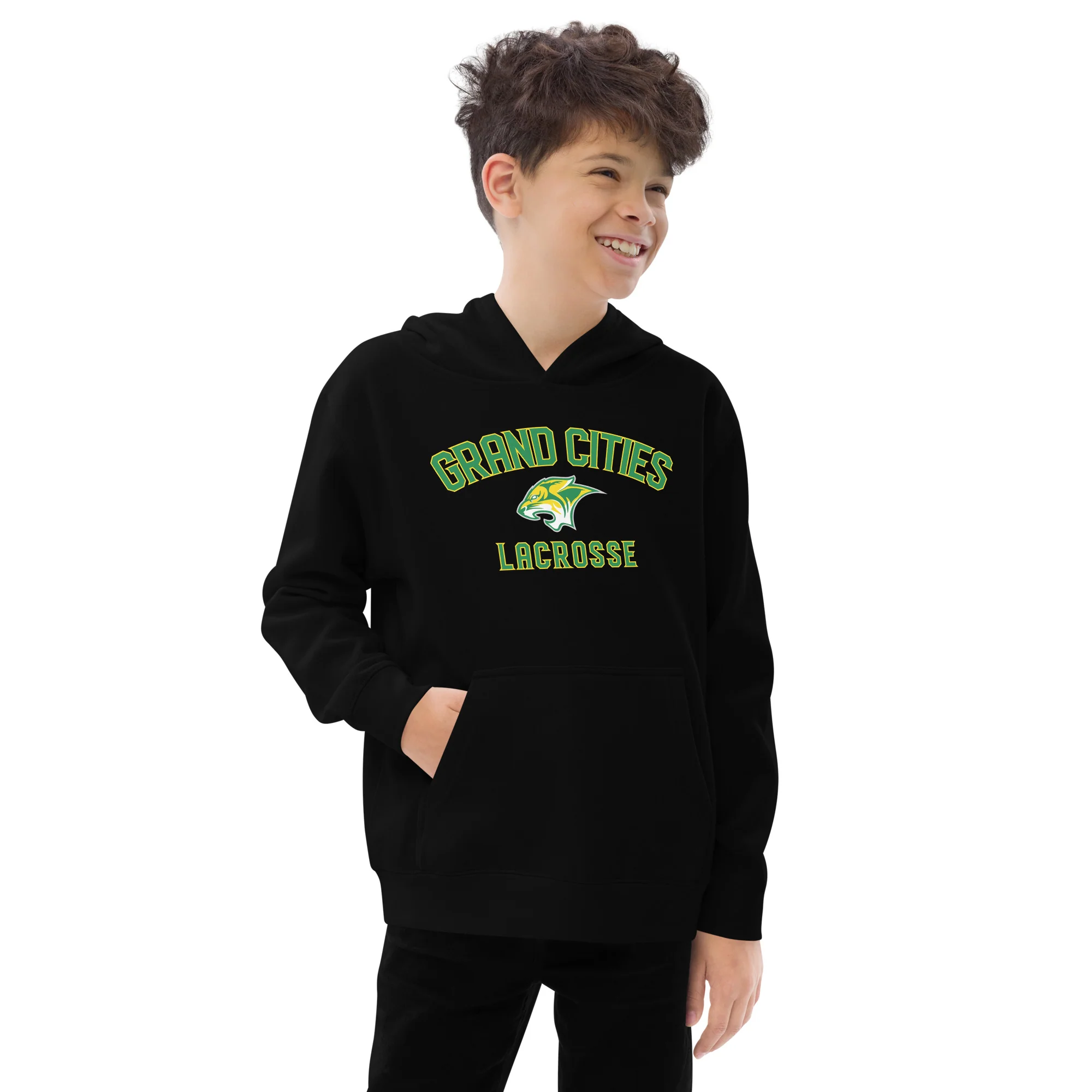 Grand Cities Youth Fleece Hoodie - Image 3