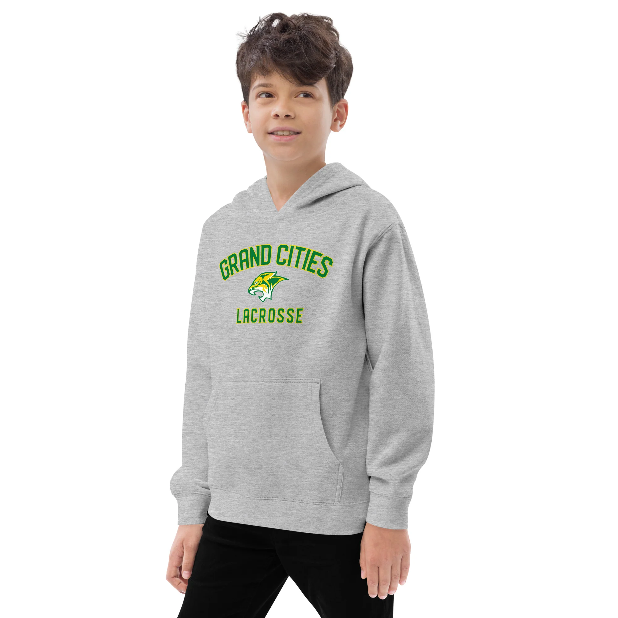 Grand Cities Youth Fleece Hoodie - Image 6