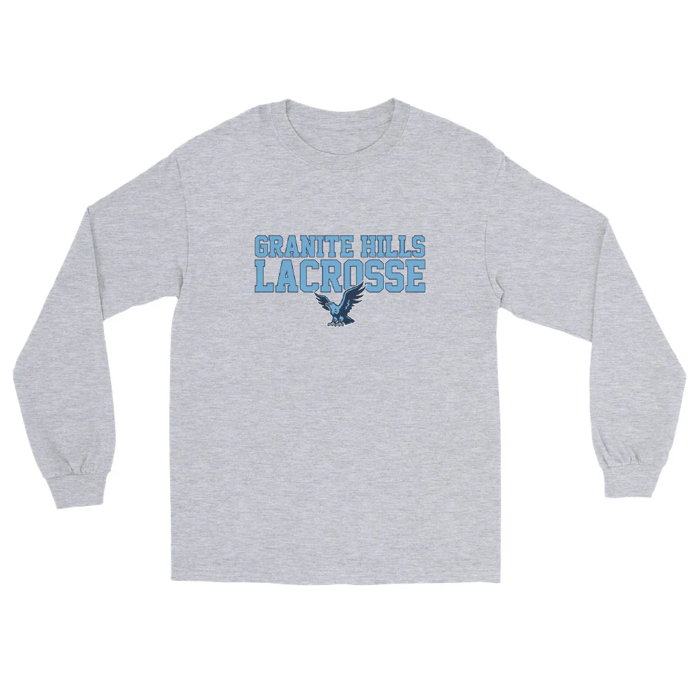 Granite Hills Block Menās Long Sleeve Shirt