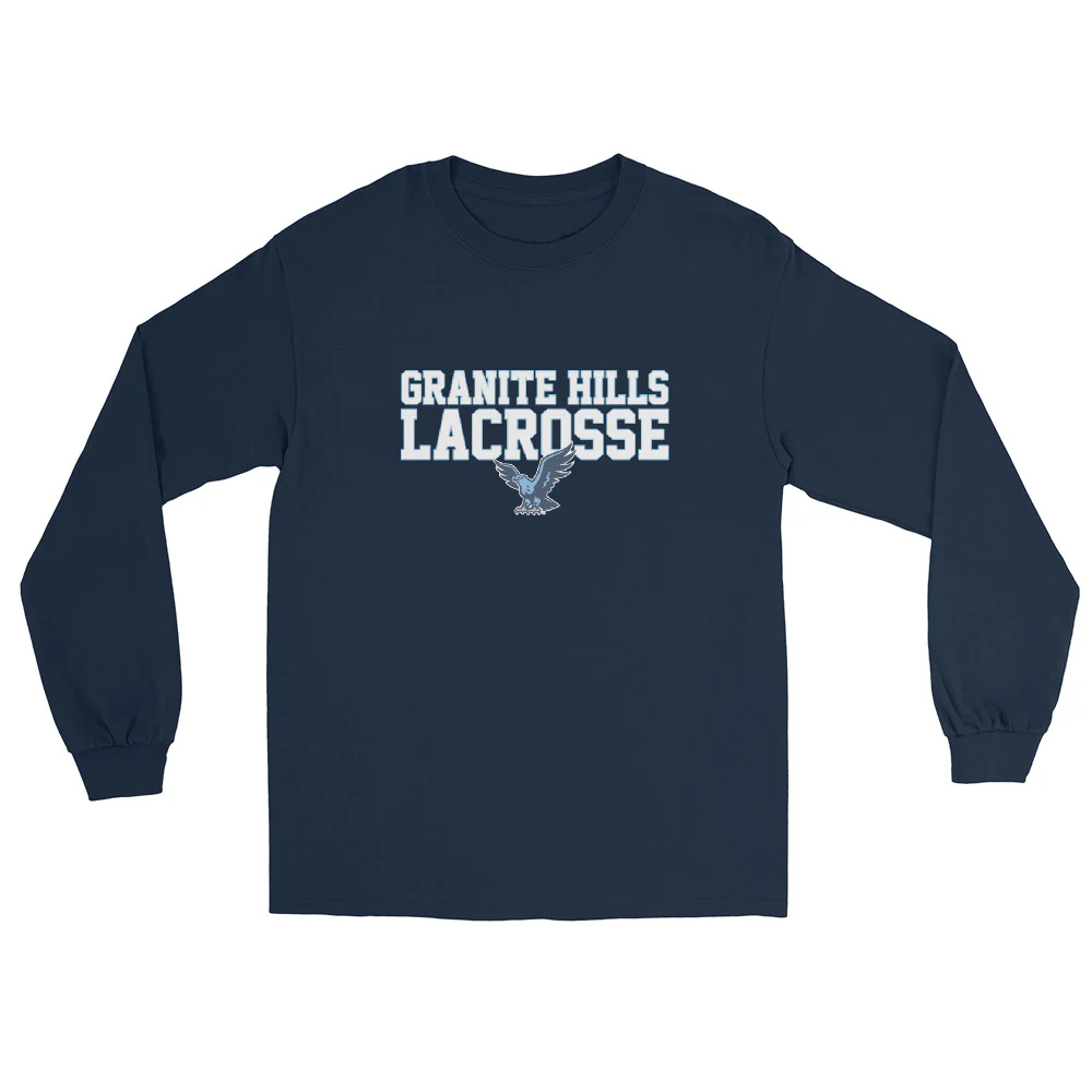 Granite Hills Block Menās Long Sleeve Shirt - Image 2