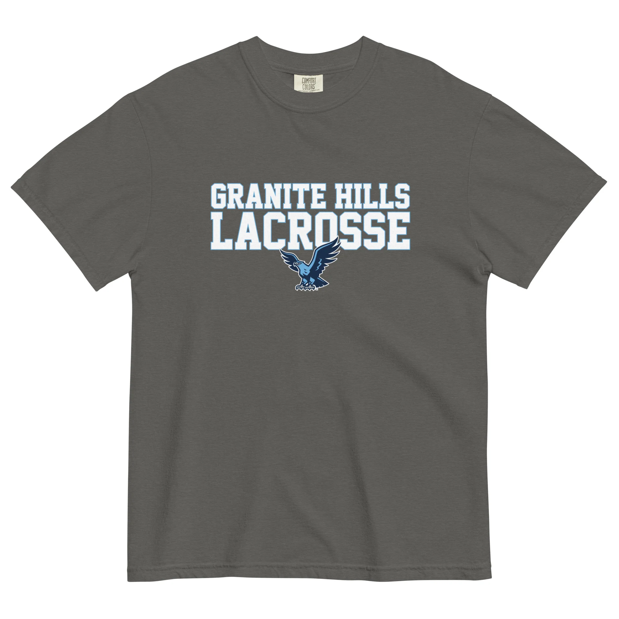 Granite Hills Block Unisex Garment-dyed T-Shirt - Image 2