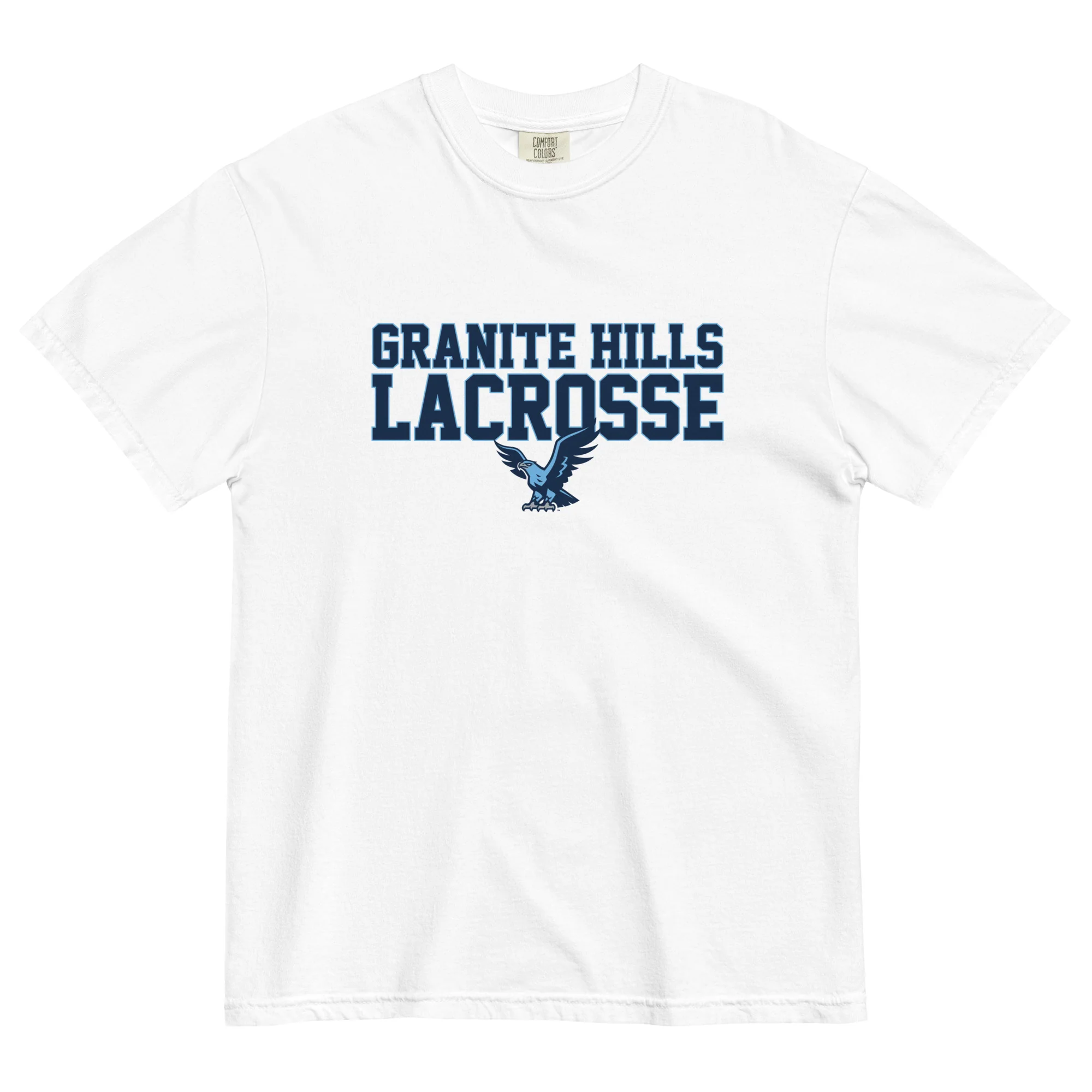 Granite Hills Block Unisex Garment-dyed T-Shirt - Image 4
