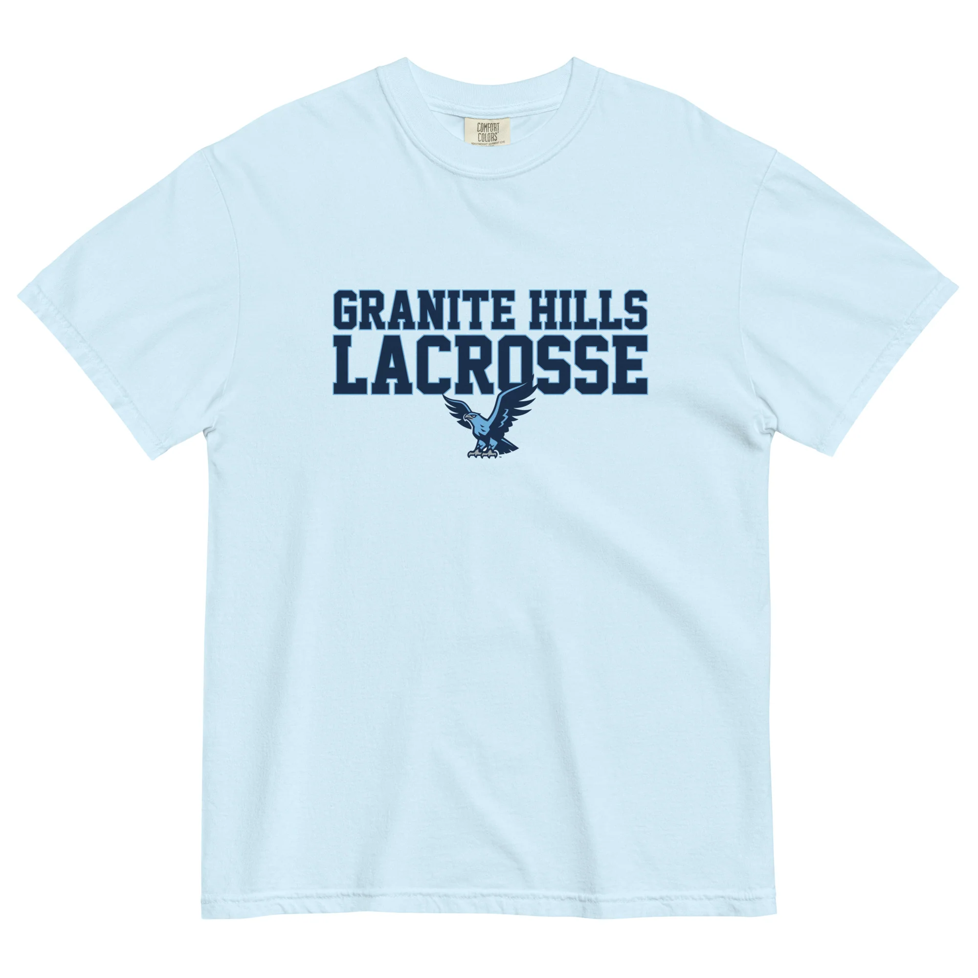 Granite Hills Block Unisex Garment-dyed T-Shirt - Image 5