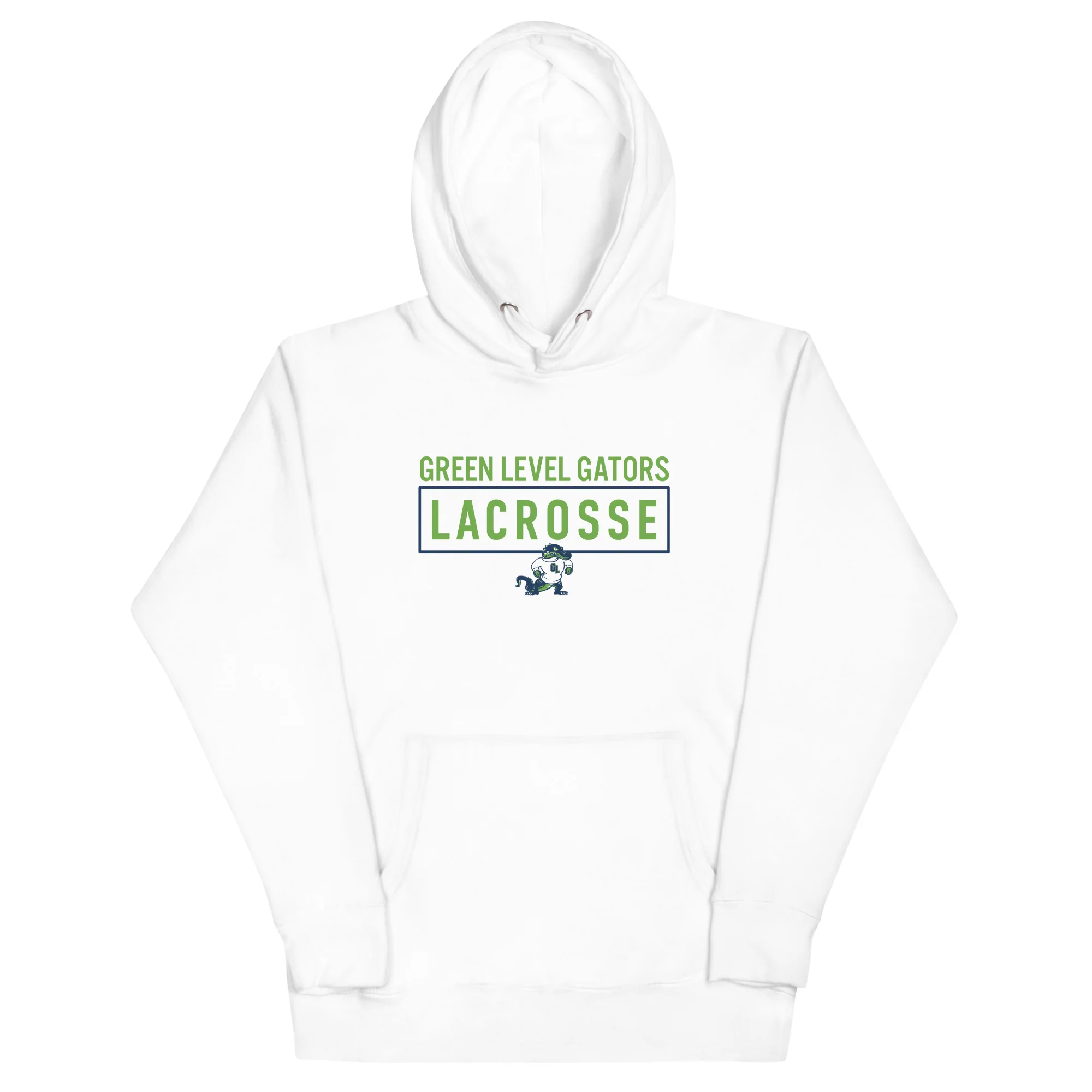 Green Level Unisex Hoodie - Image 7