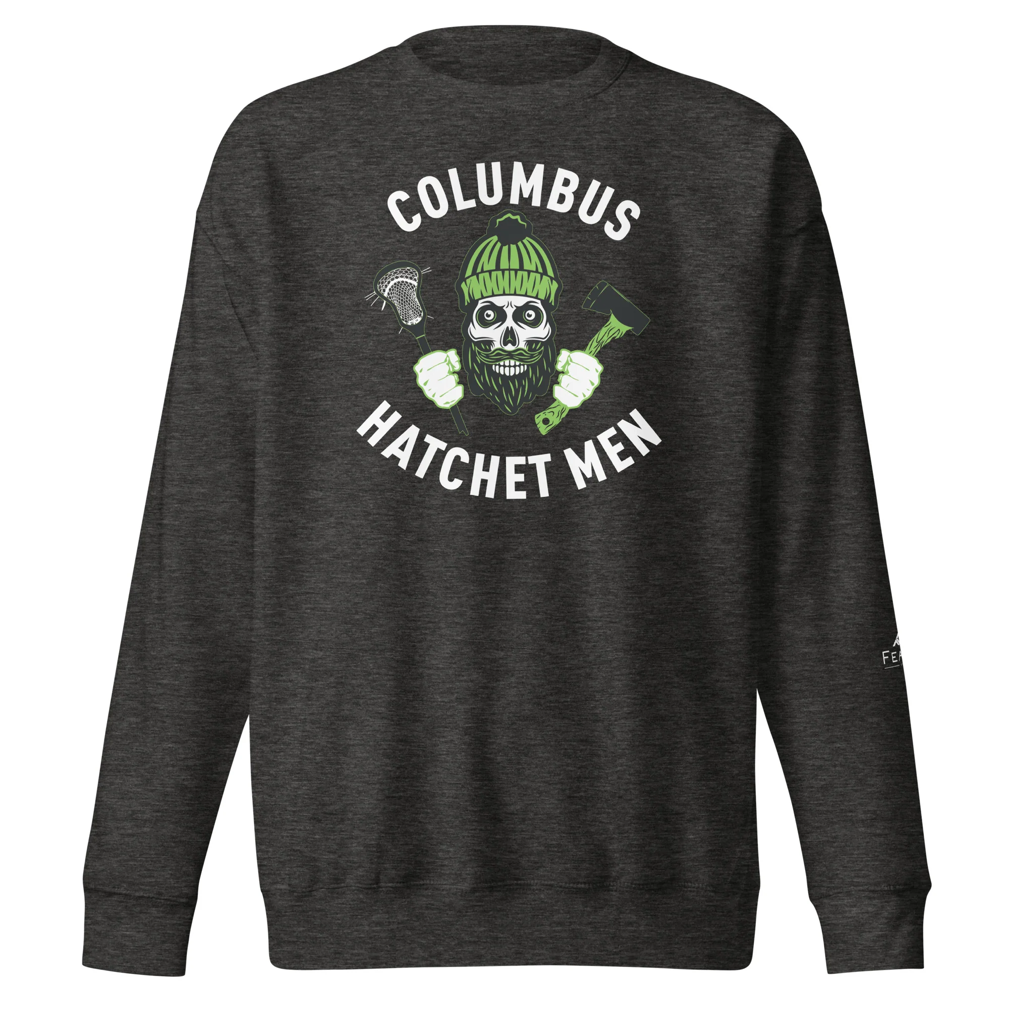 Hatchet Unisex Premium Crewneck Sweatshirt - Image 5