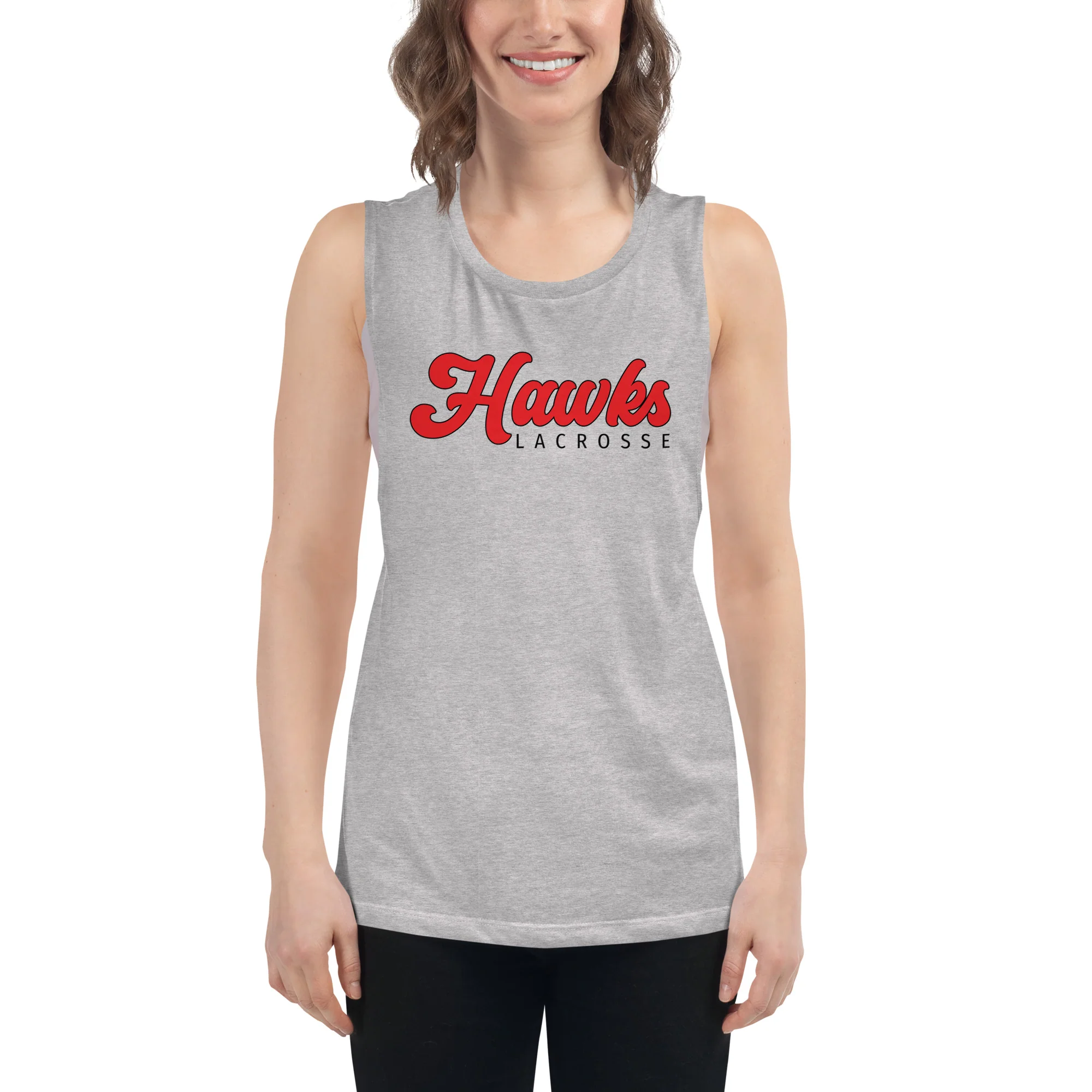 Hawks Ladies’ Muscle Tank - Image 7