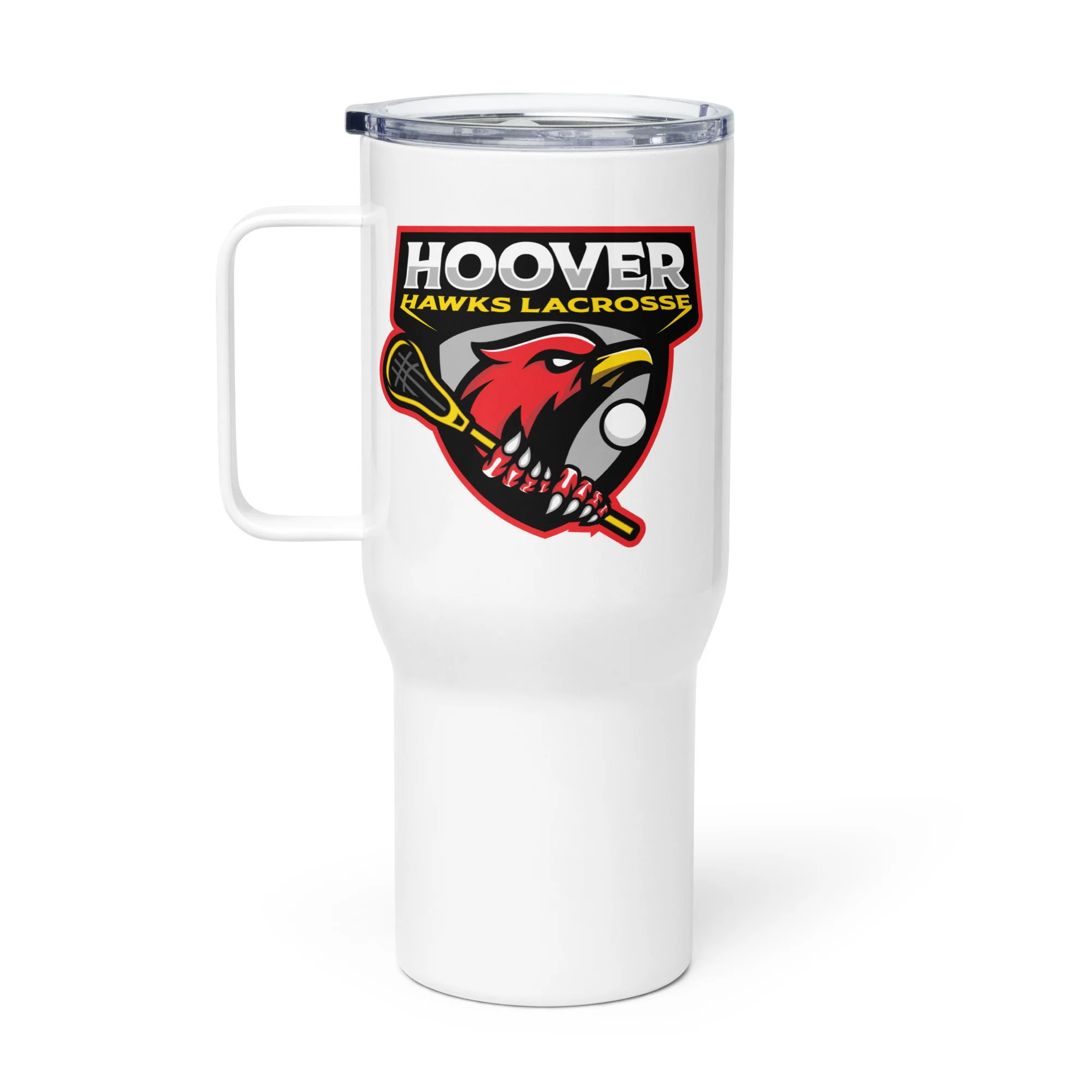 Hawks Travel Mug with a Handle
