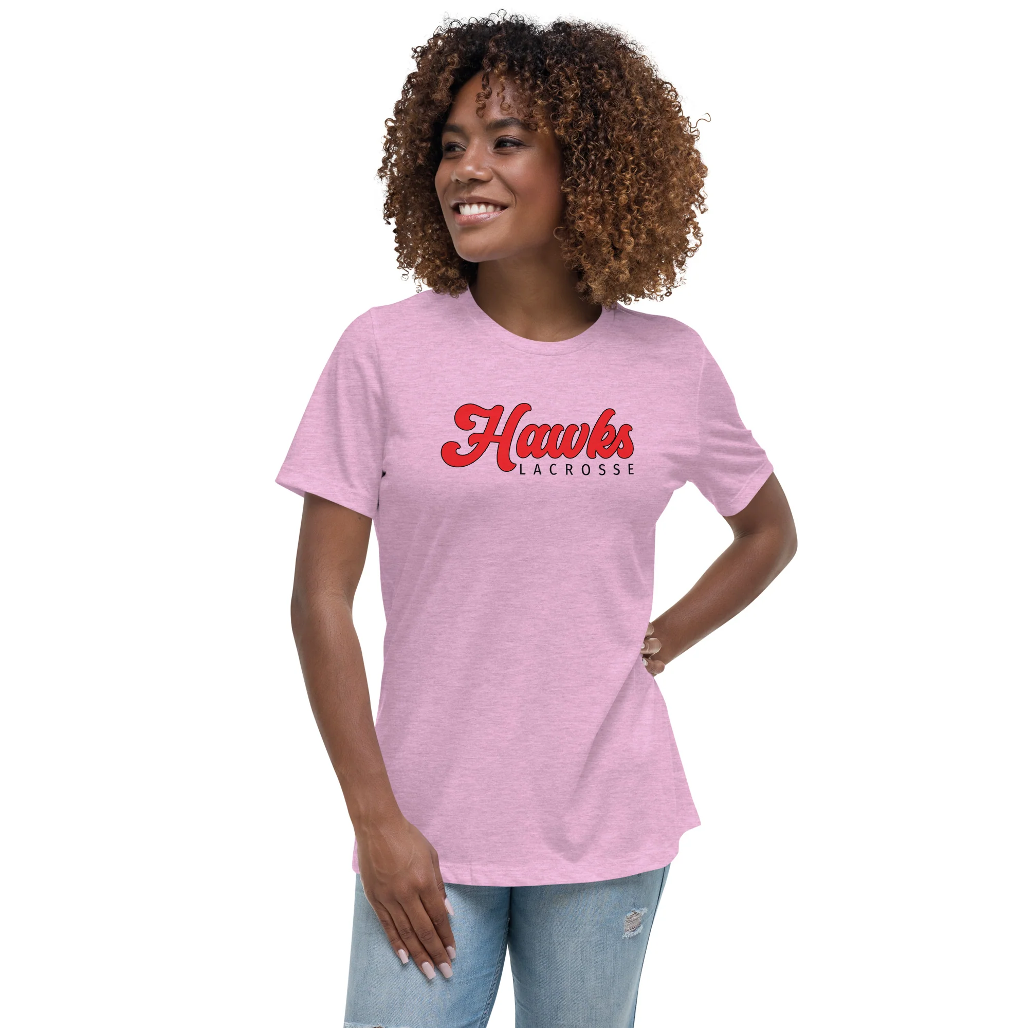 Hawks Women's Relaxed T-Shirt - Image 5