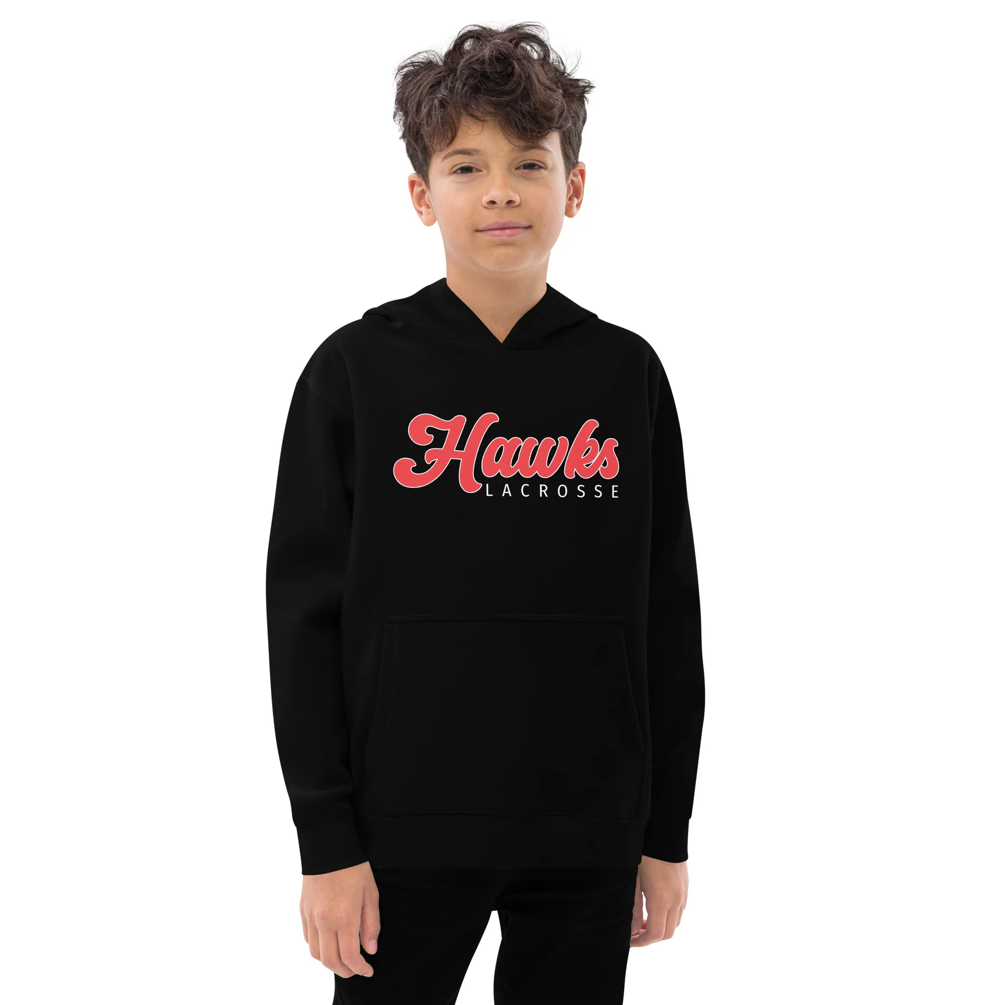 Hawks YOUTH Fleece Hoodie - Image 3