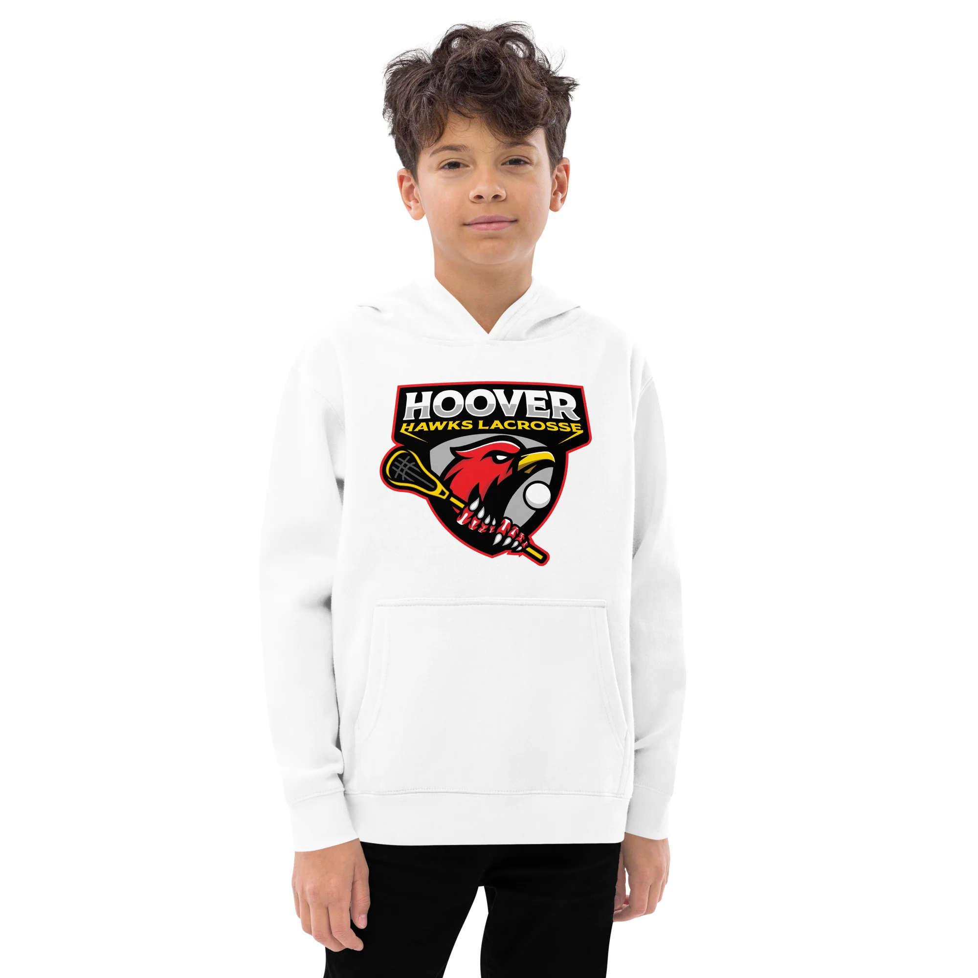 Hawks YOUTH Fleece Hoodie - Image 3
