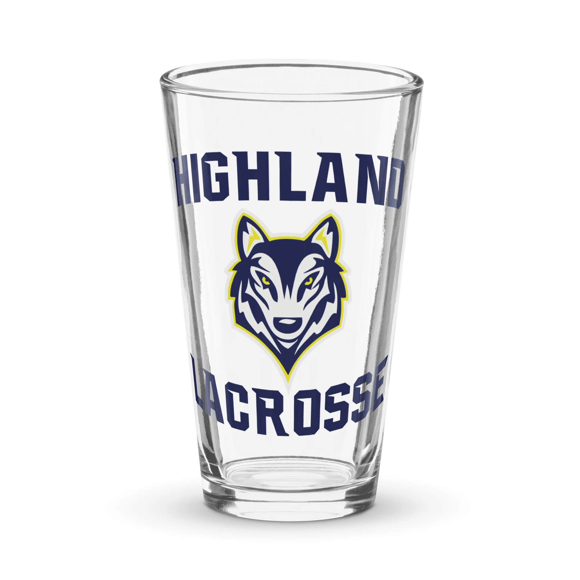Highland Shaker pint glass