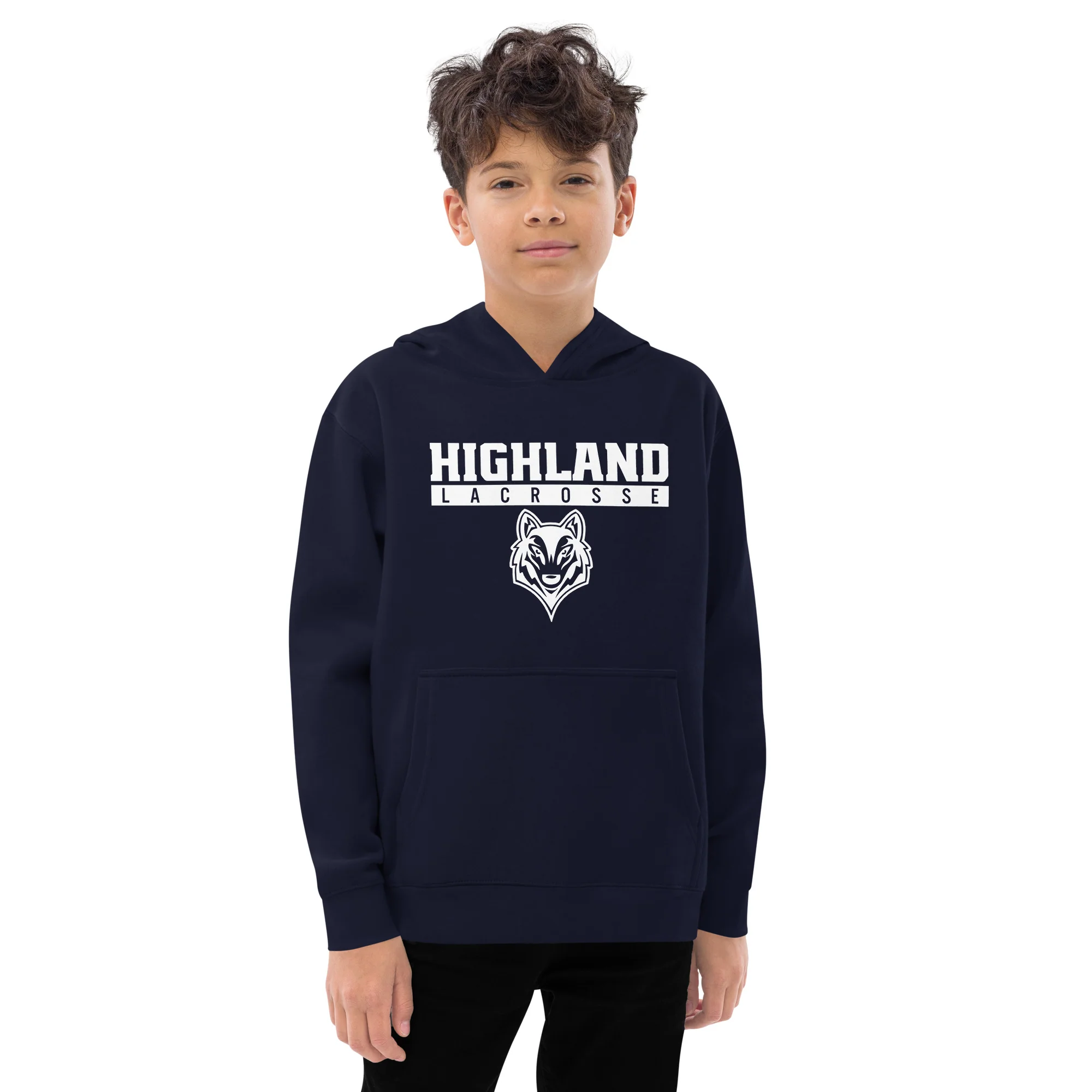 Highland YOUTH Fleece Hoodie - Image 4