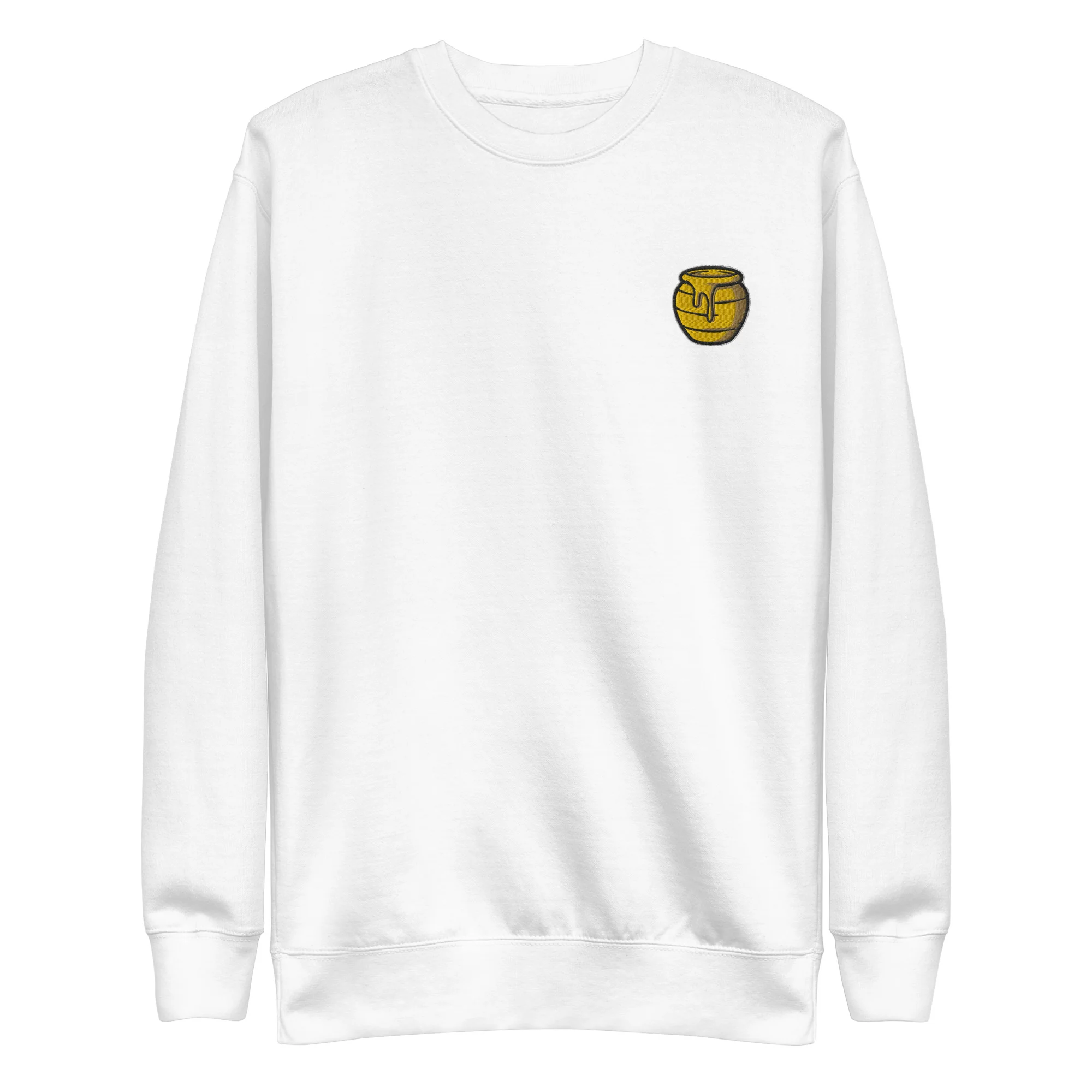 Honey Embroidered Unisex Sweatshirt - Image 2