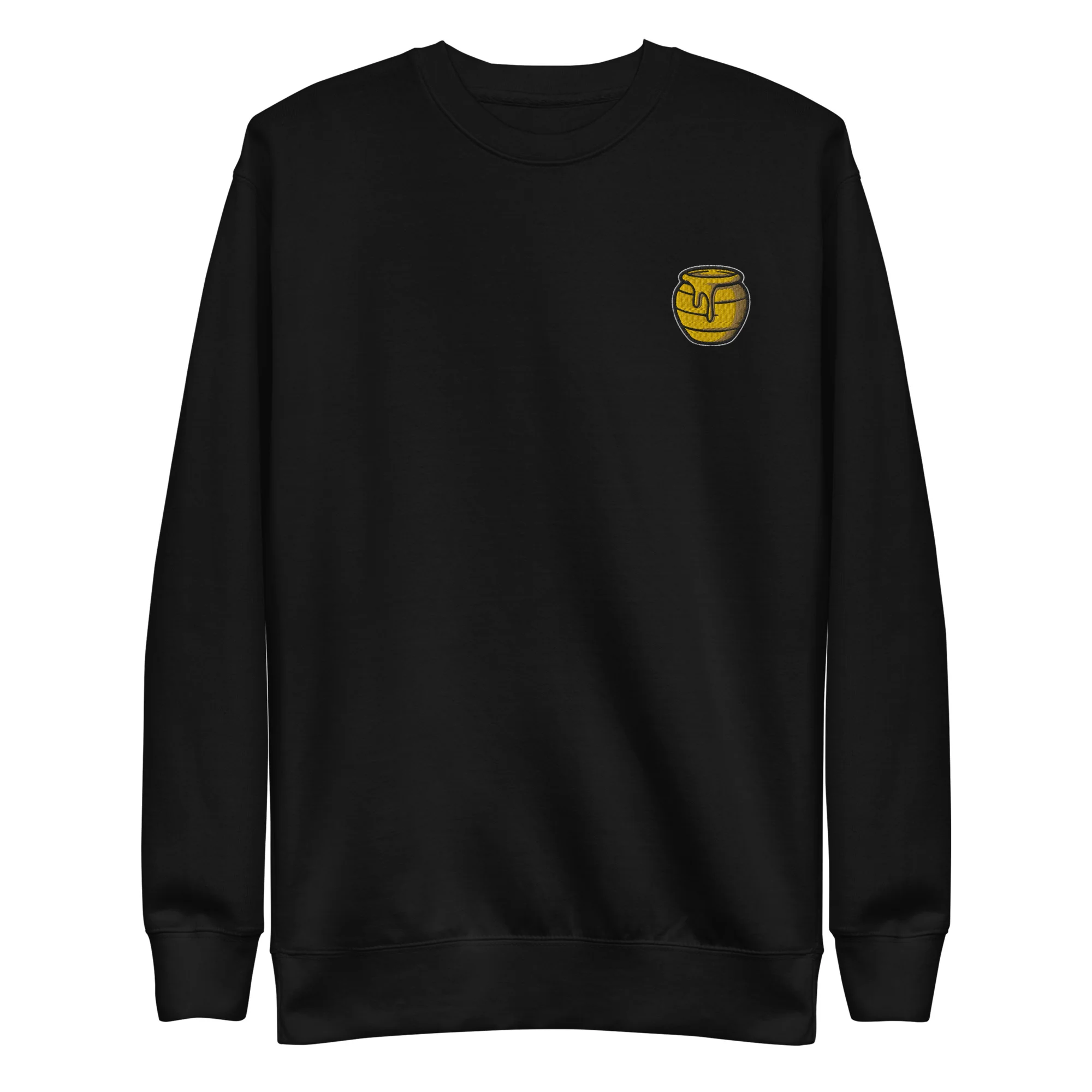 Honey Embroidered Unisex Sweatshirt - Image 3
