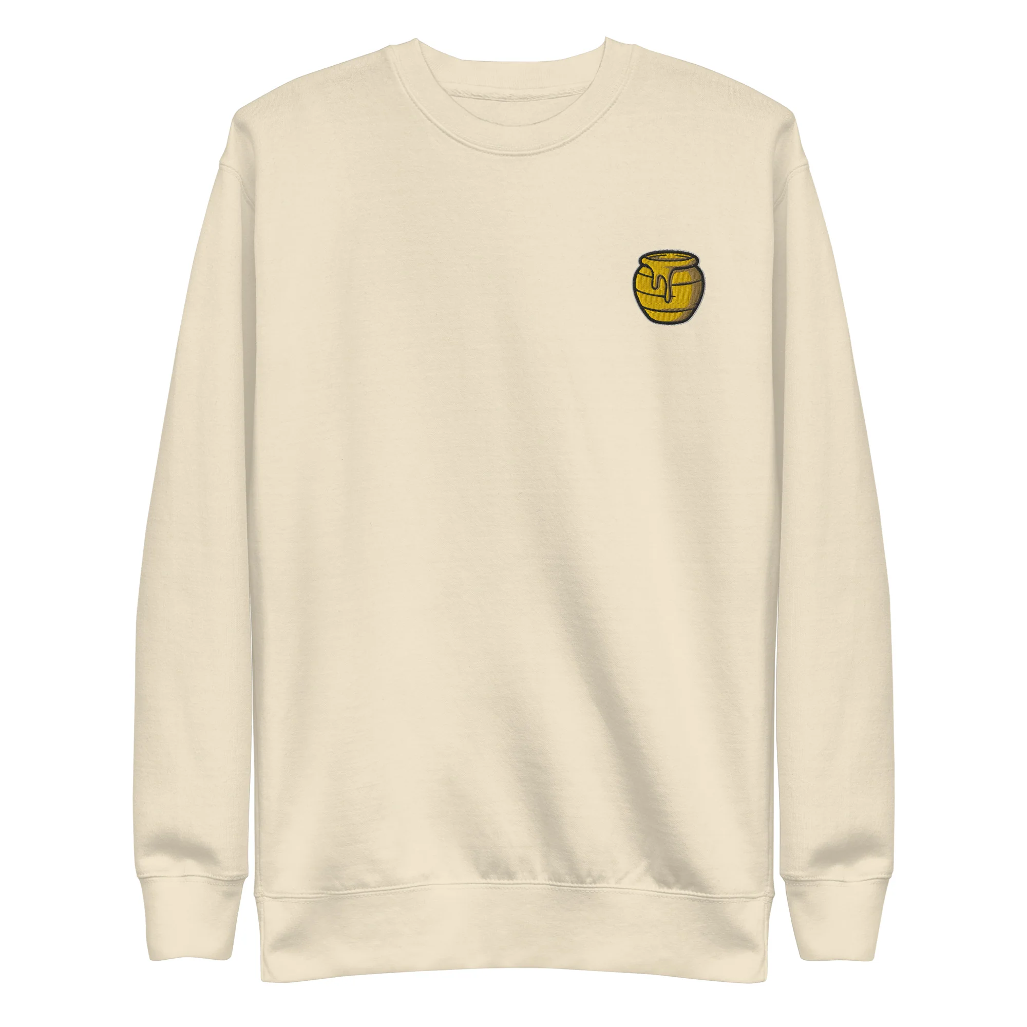 Honey Embroidered Unisex Sweatshirt - Image 4