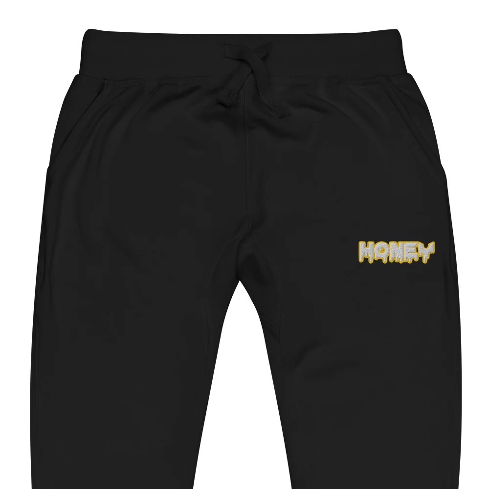 Honey Unisex Fleece Sweatpants - Image 2