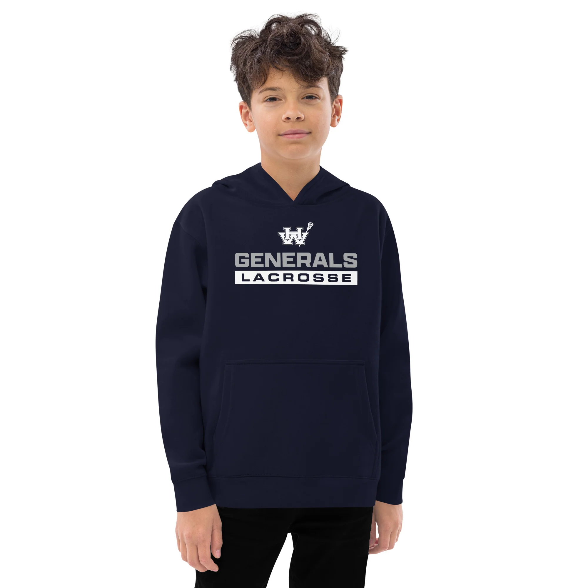 HW Text Youth Fleece Hoodie