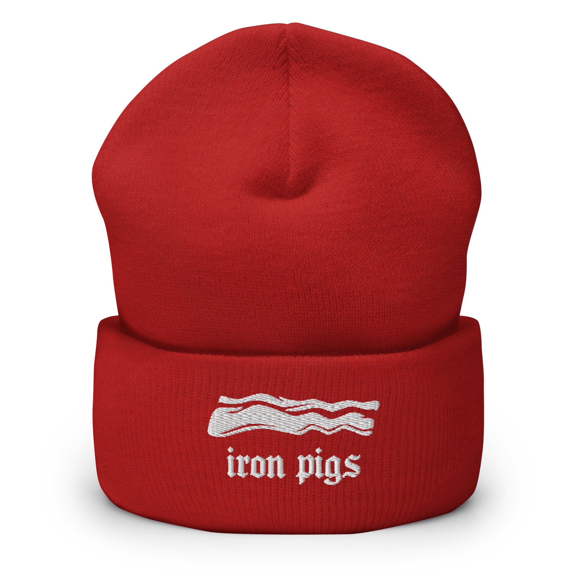 Iron Pigs Cuffed Beanie