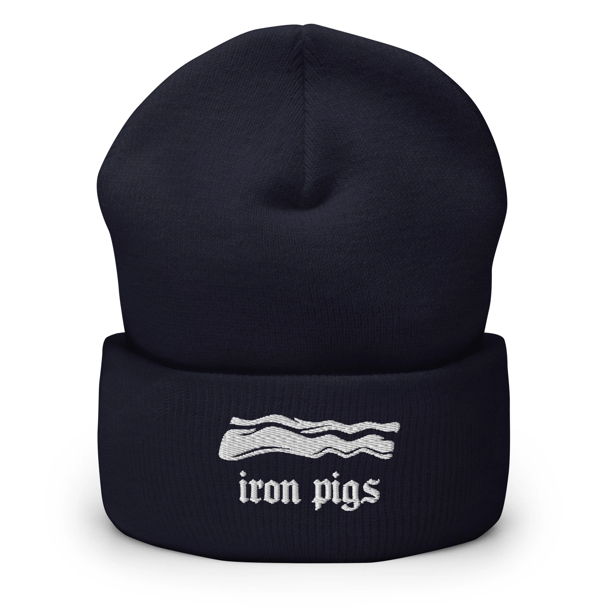 Iron Pigs Cuffed Beanie - Image 2