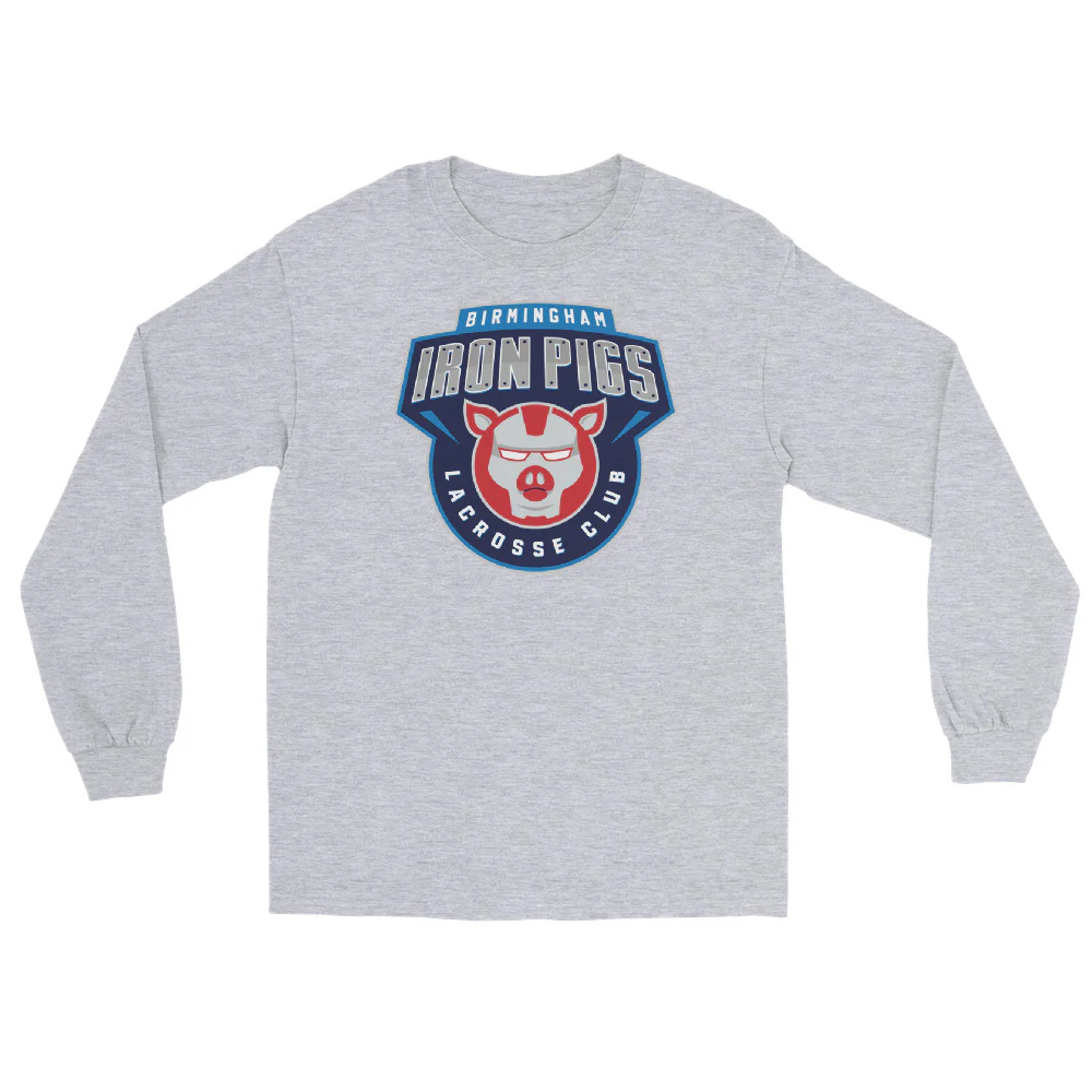 Iron Pigs Menās Long Sleeve Shirt - Image 5
