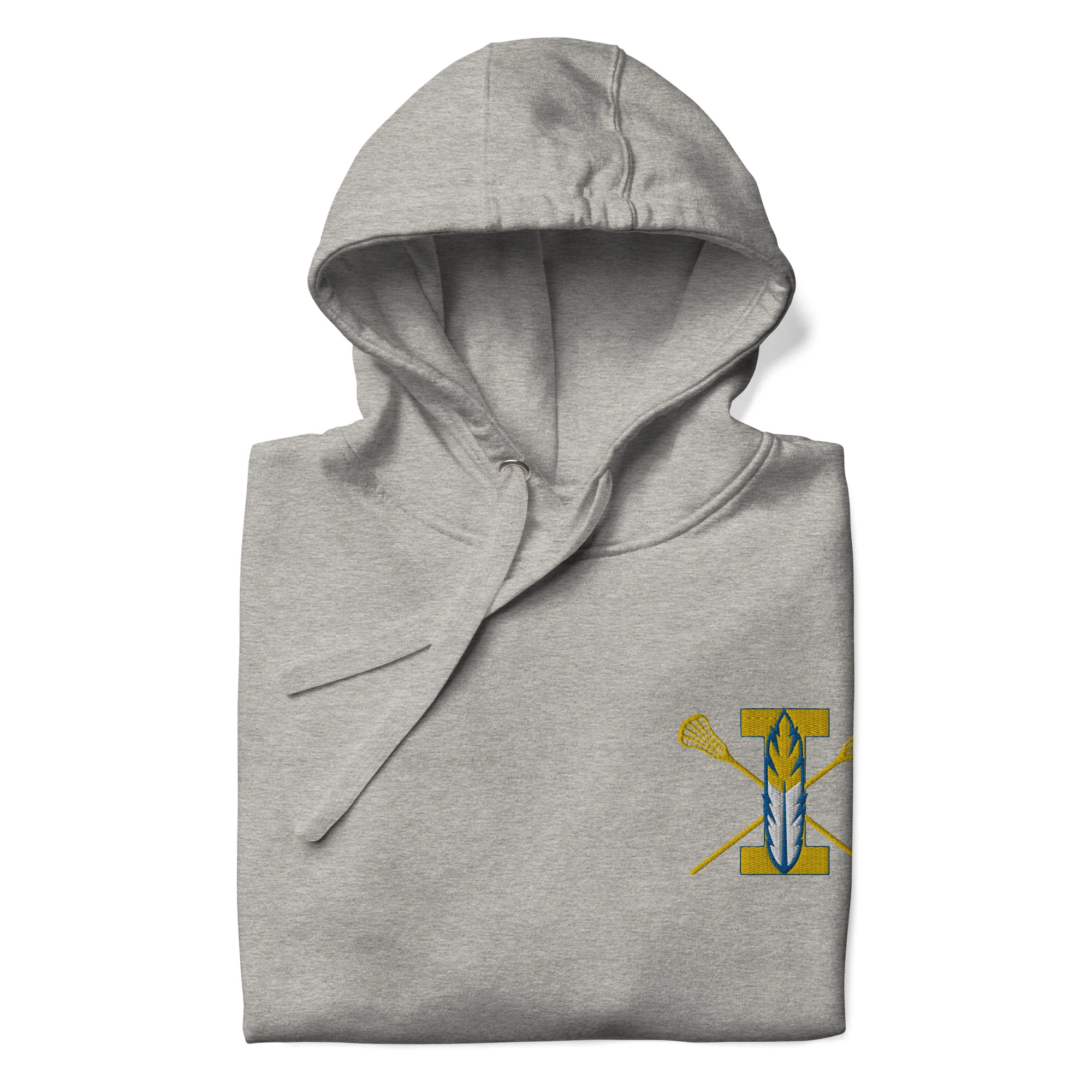 Irondequoit Embroidered Unisex Hoodie - Image 3