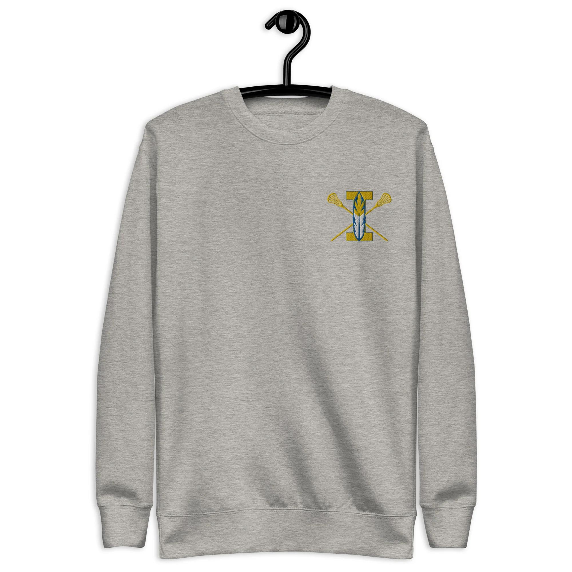 Irondequoit Unisex Embroidered Crewneck Sweatshirt - Image 2