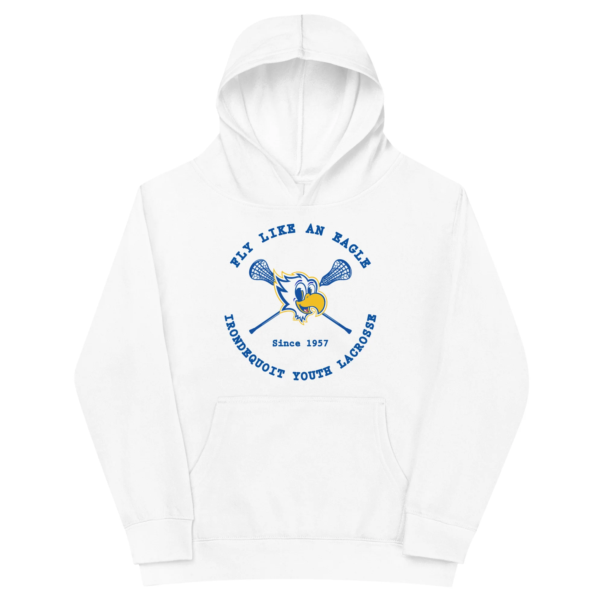 Irondequoit Youth Fleece Hoodie - Image 2
