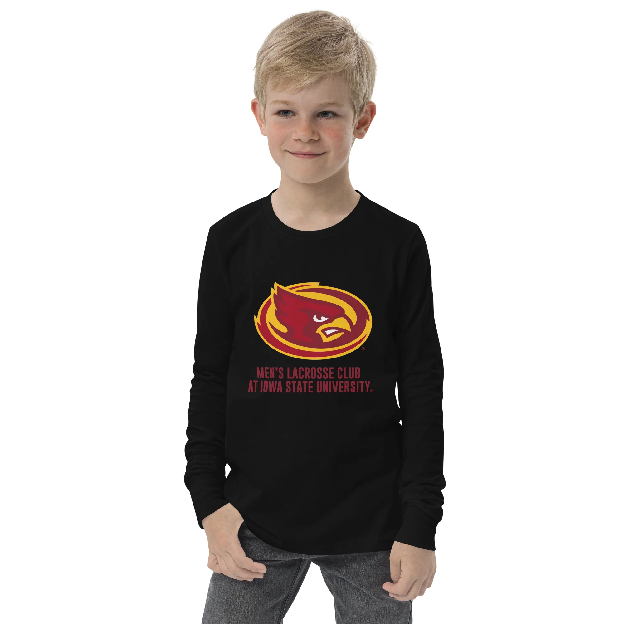 ISU Youth long sleeve tee - Image 2