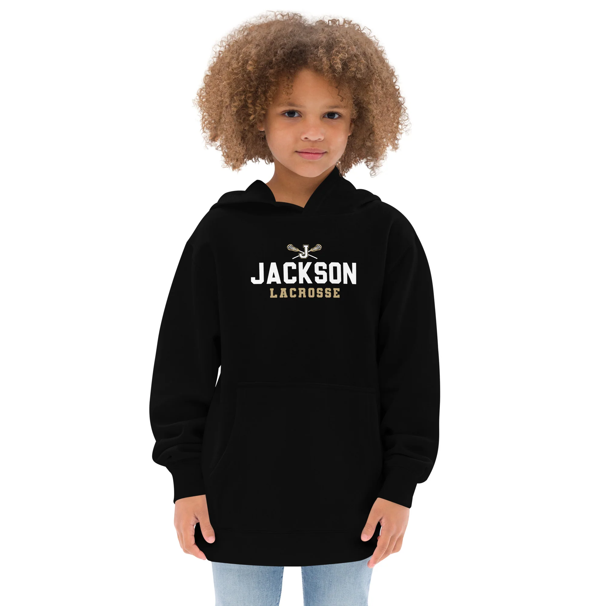 Jackson Text Youth Fleece Hoodie