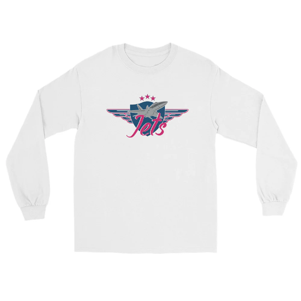Jets Girls Men’s Long Sleeve Shirt - Image 3