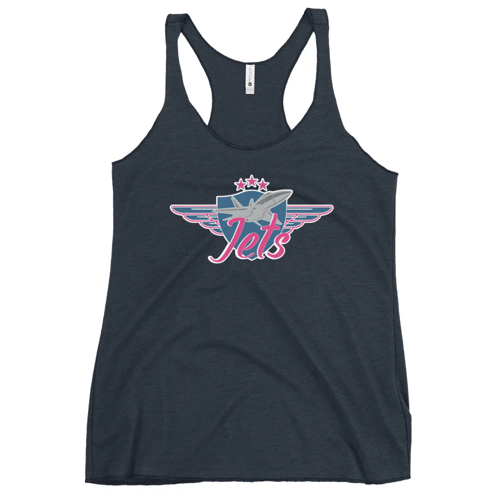 Jets Girls Women's Racerback Tank