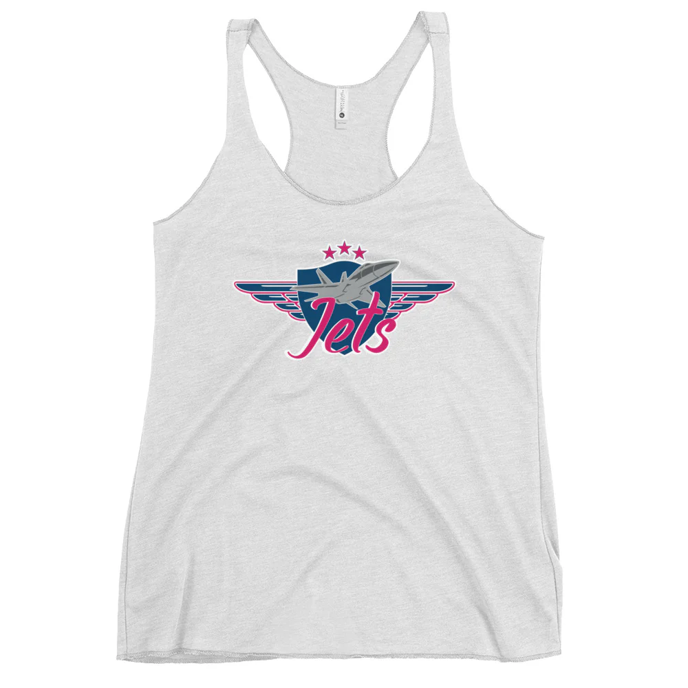 Jets Girls Women's Racerback Tank - Image 3