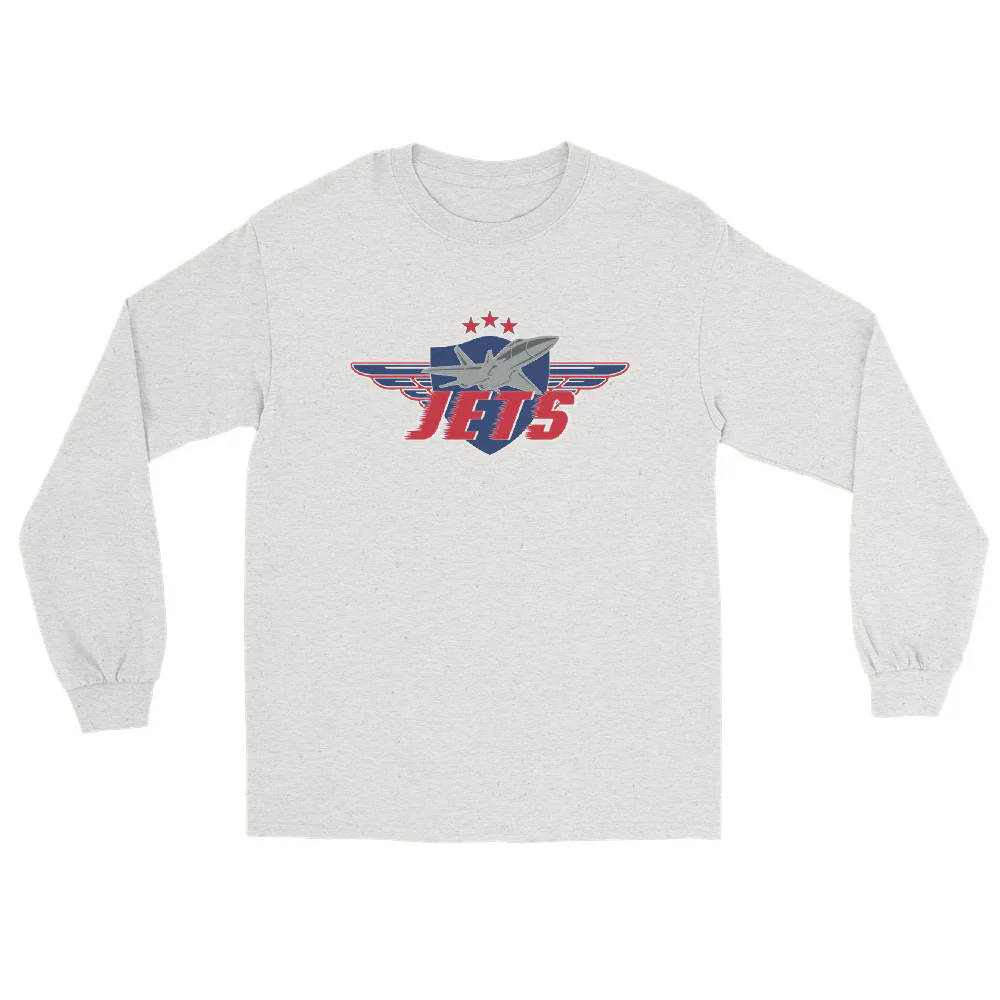 Jets Menās Long Sleeve Shirt - Image 2