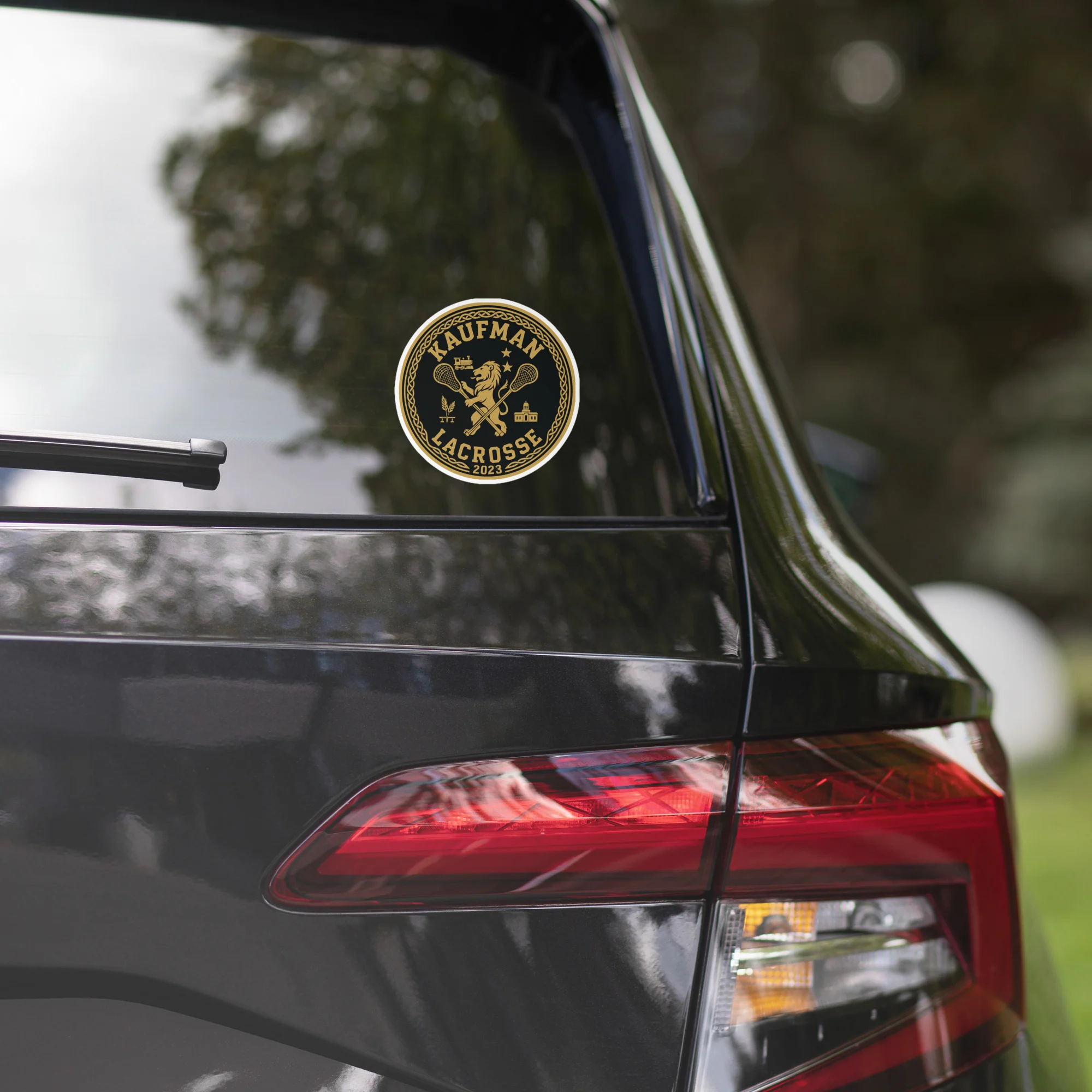 Kaufman Bubble-free sticker