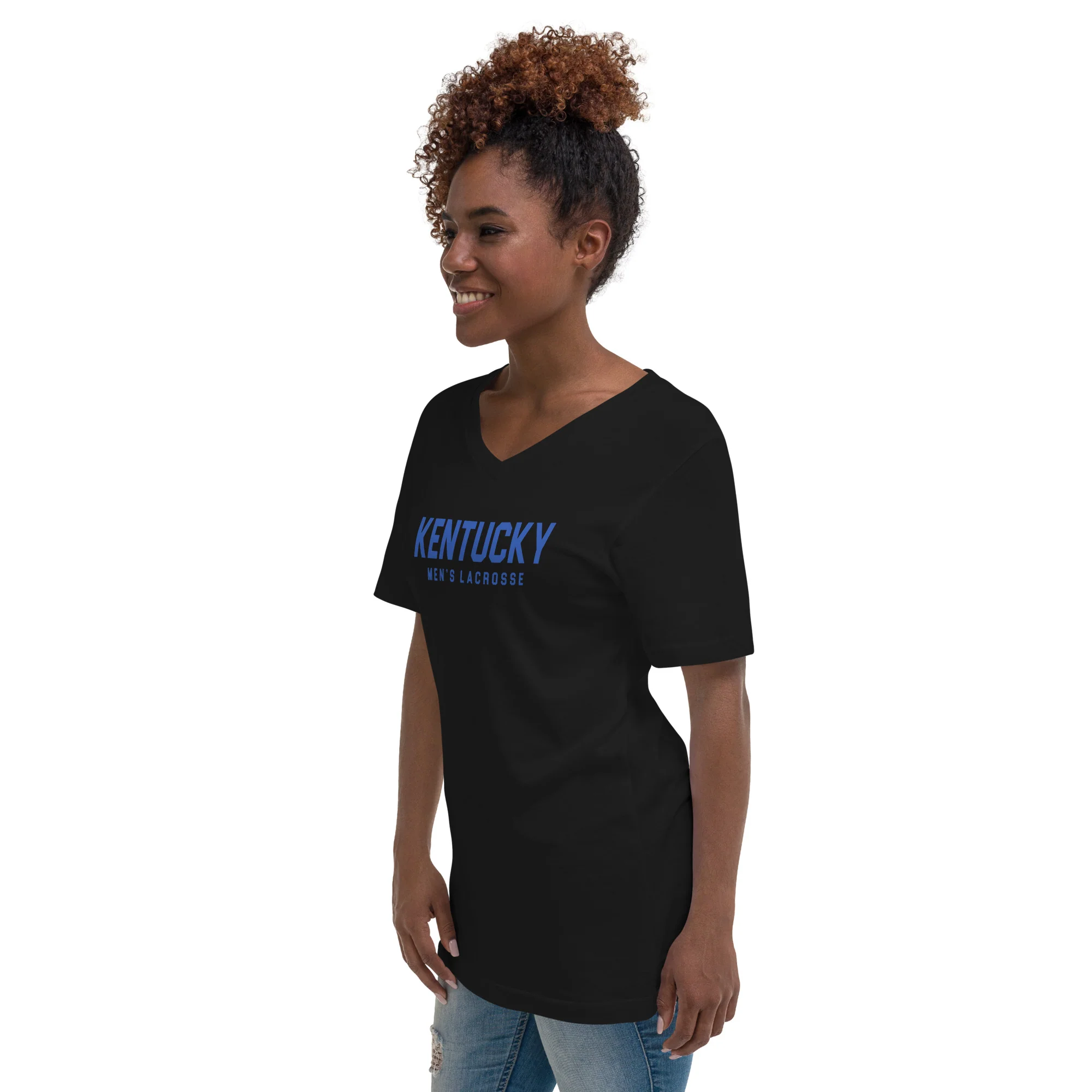 Kentucky Unisex V-Neck T-Shirt - Image 3