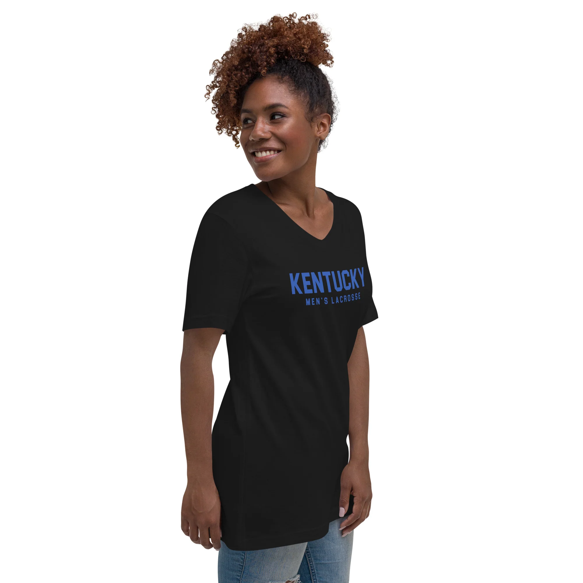 Kentucky Unisex V-Neck T-Shirt - Image 4