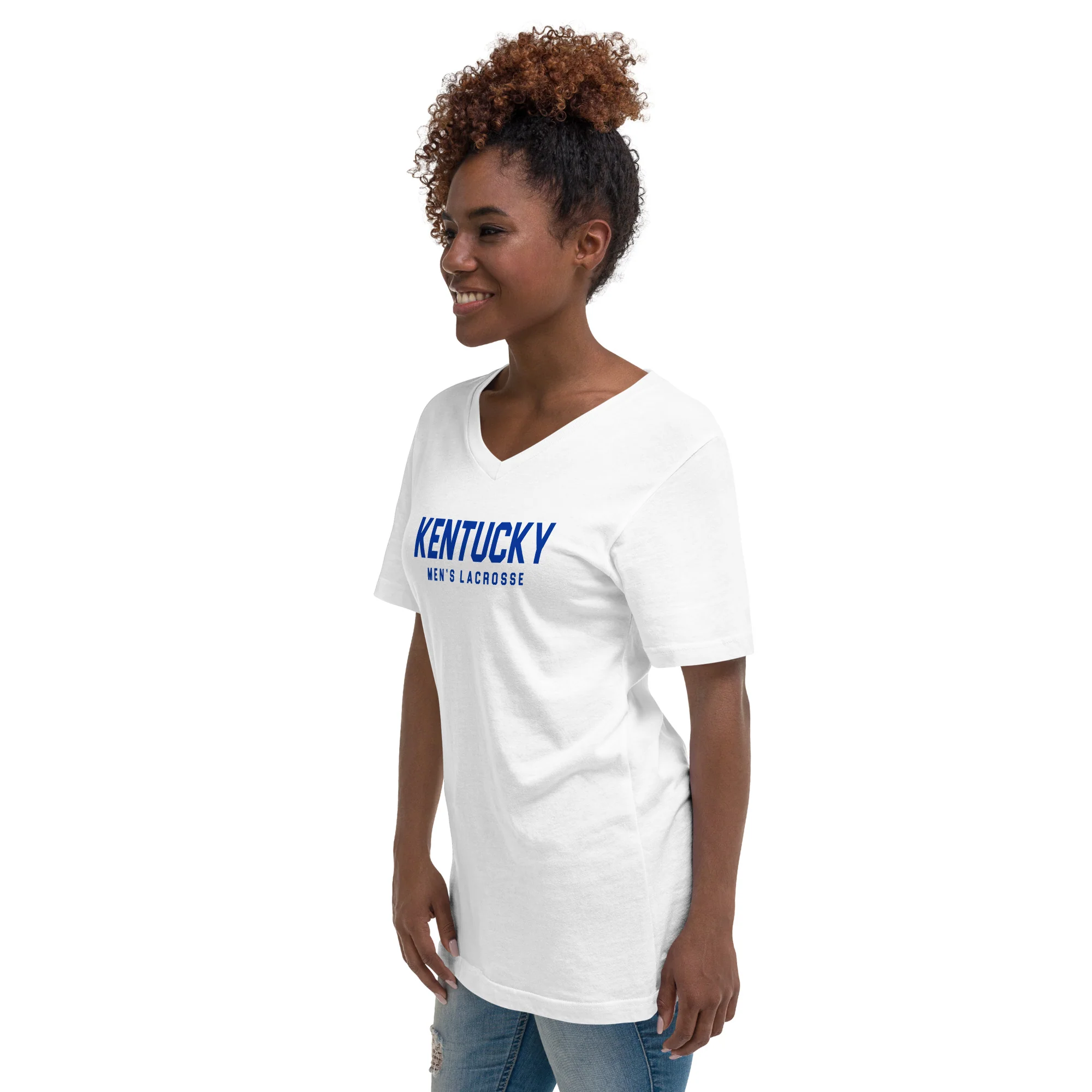 Kentucky Unisex V-Neck T-Shirt - Image 5
