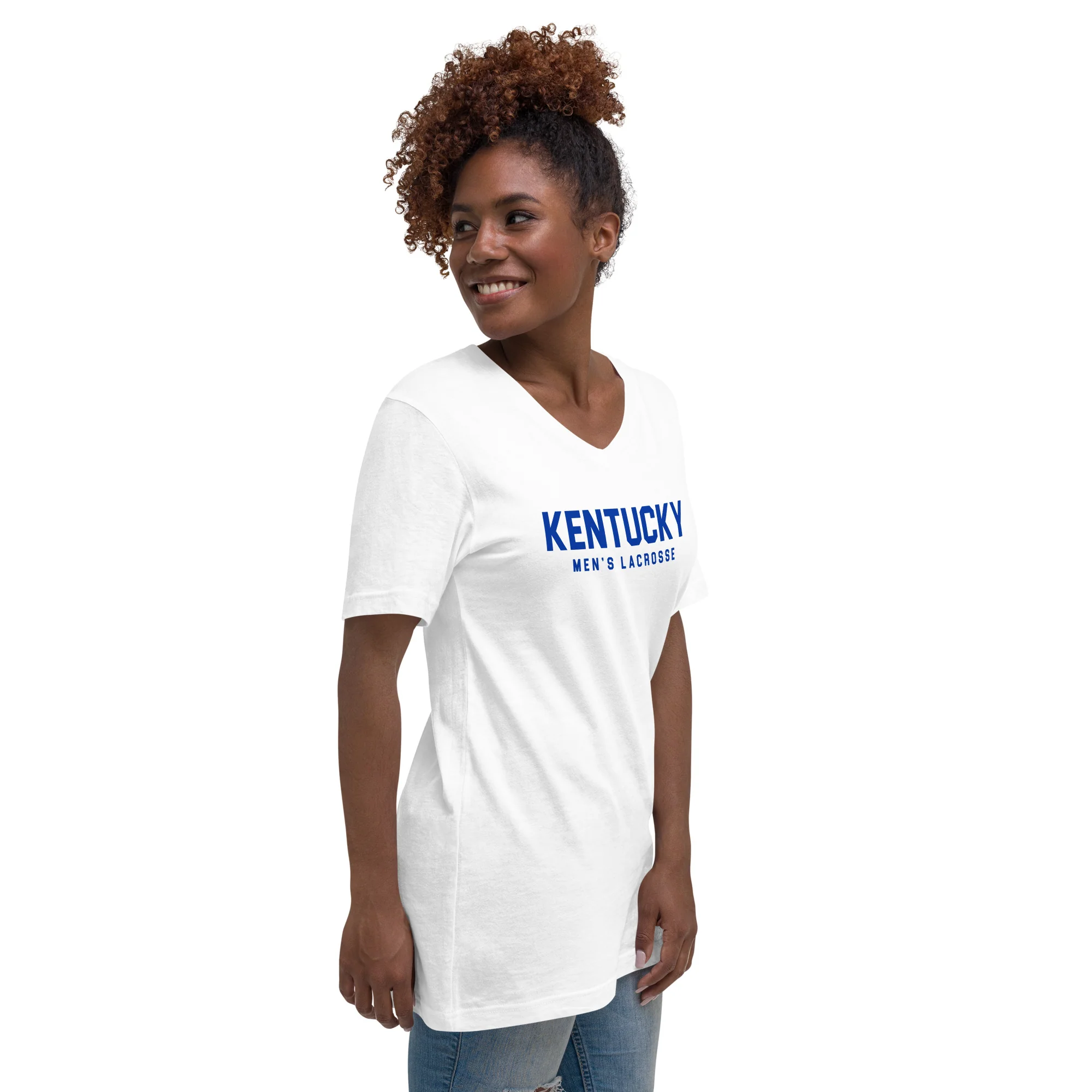 Kentucky Unisex V-Neck T-Shirt - Image 6