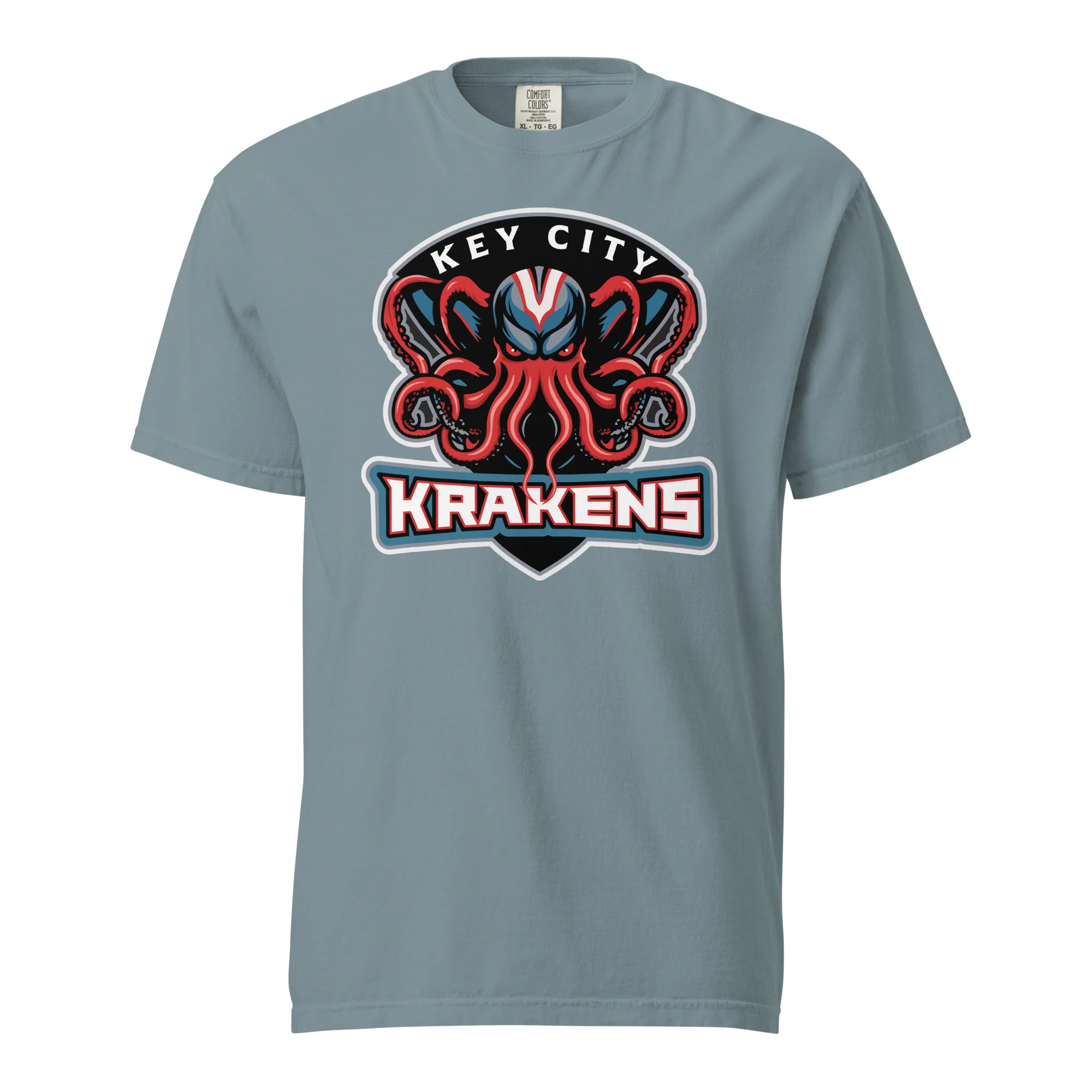 Kraken Unisex garment-dyed t-shirt