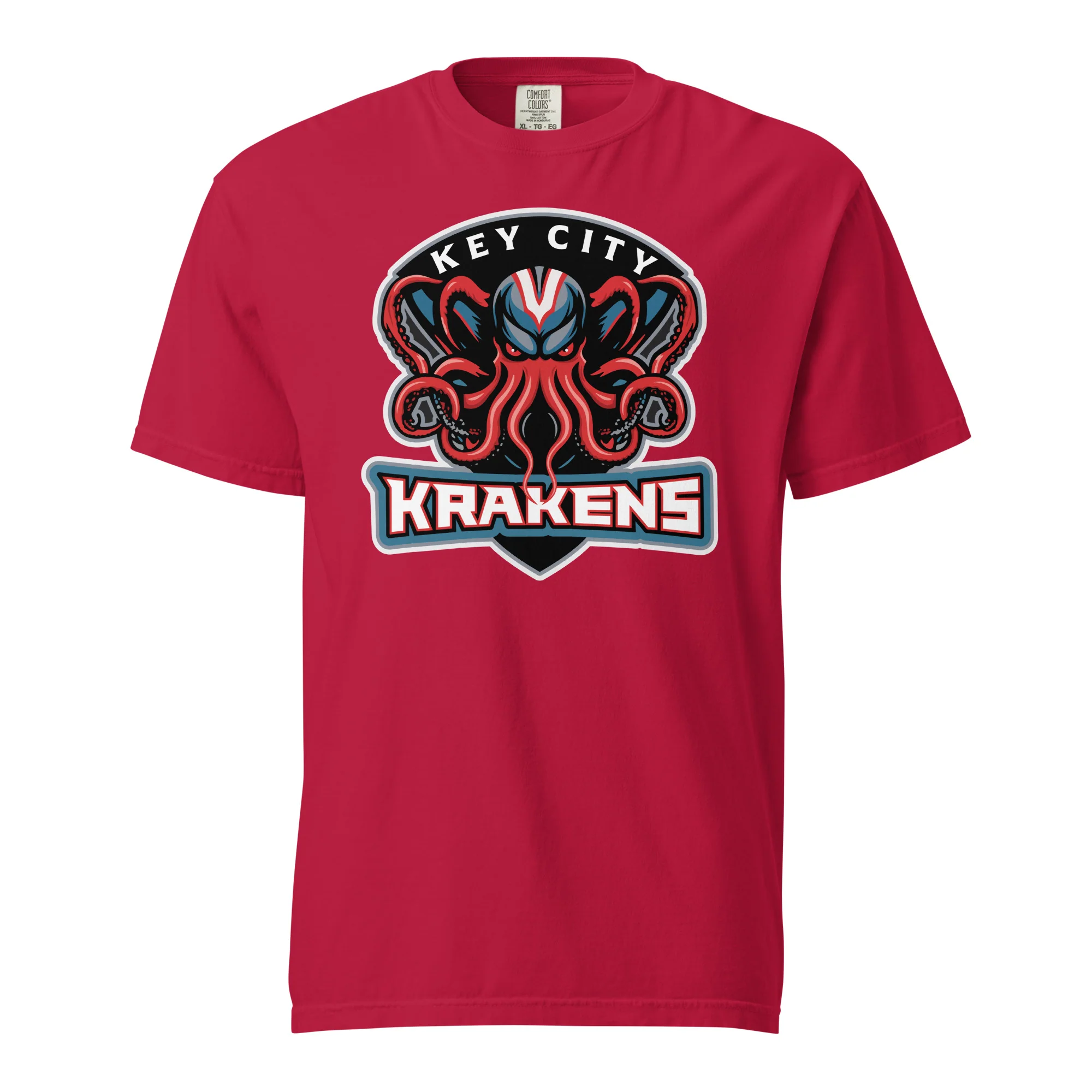 Kraken Unisex garment-dyed t-shirt - Image 3